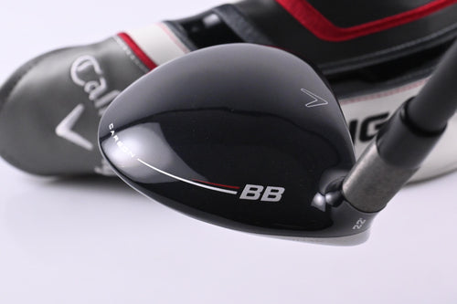 Left Hand Callaway Big Bertha 2023 #7 Wood / 22 Degree / Regular Flex Tensei