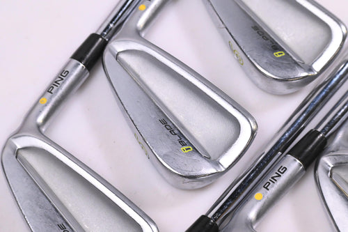 Ping iBlade Irons / 4-PW / Yellow Dot / Stiff Flex Project X Shafts