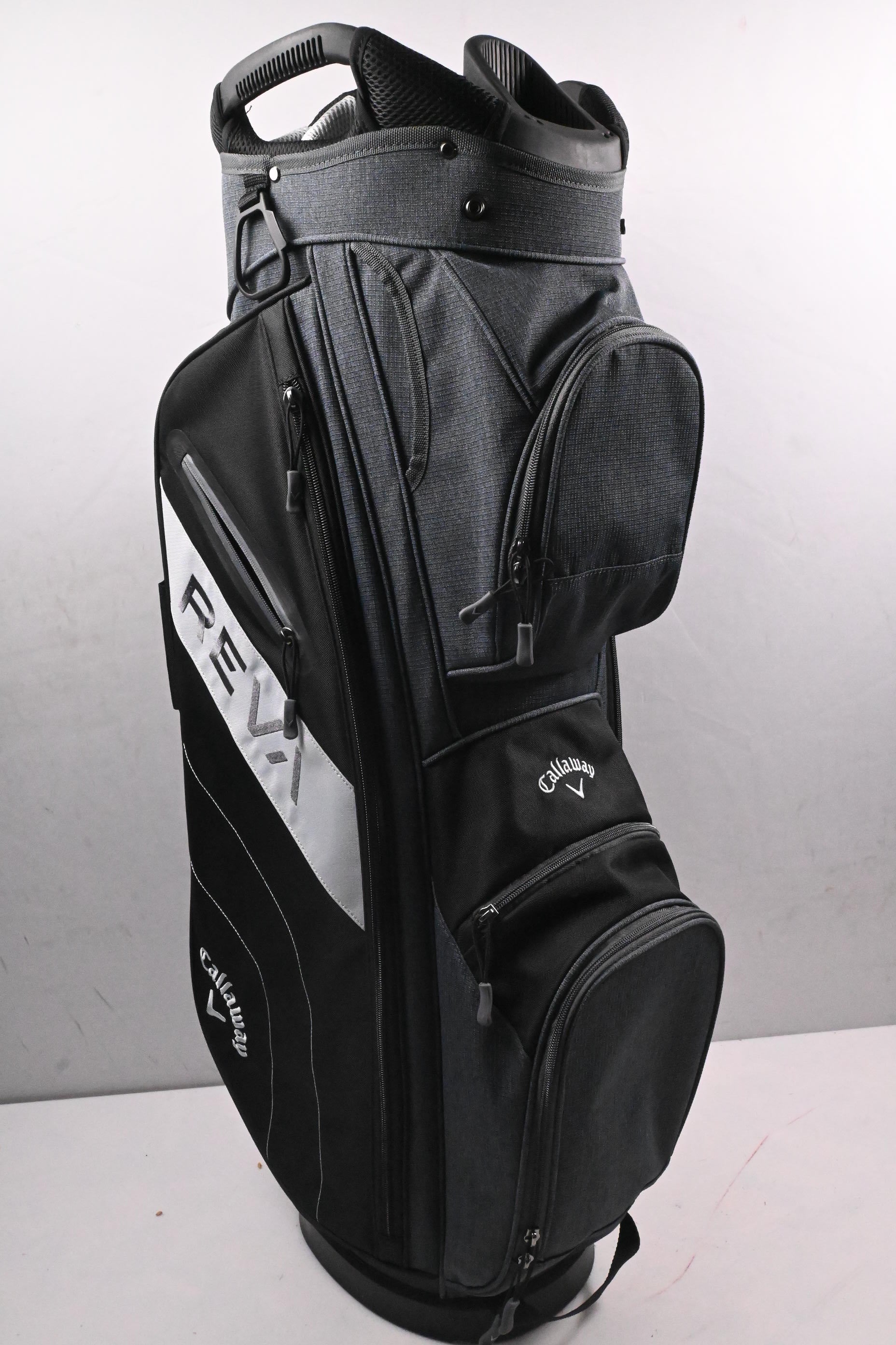 Callaway REVA Cart Bag / 14-Way Divider / Black, Grey