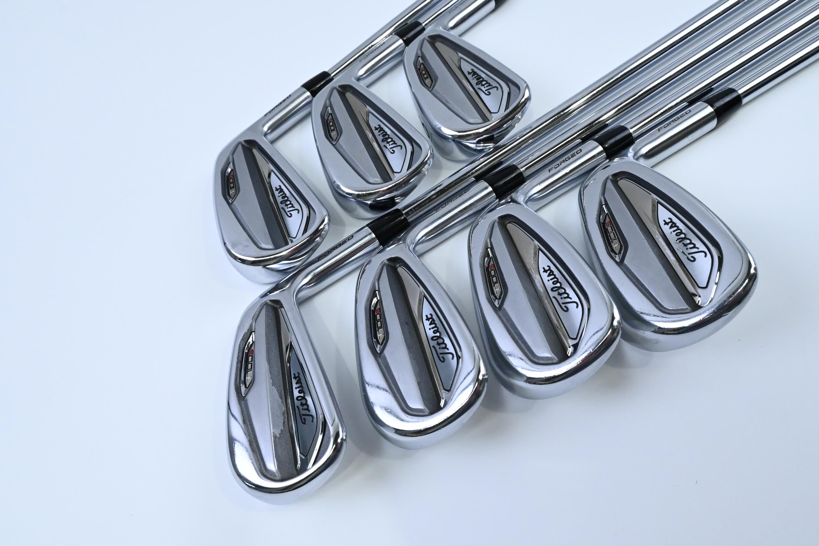 Titleist T100 S 2019 Irons / 4-PW / Stiff Flex Project X LZ 120 Shafts