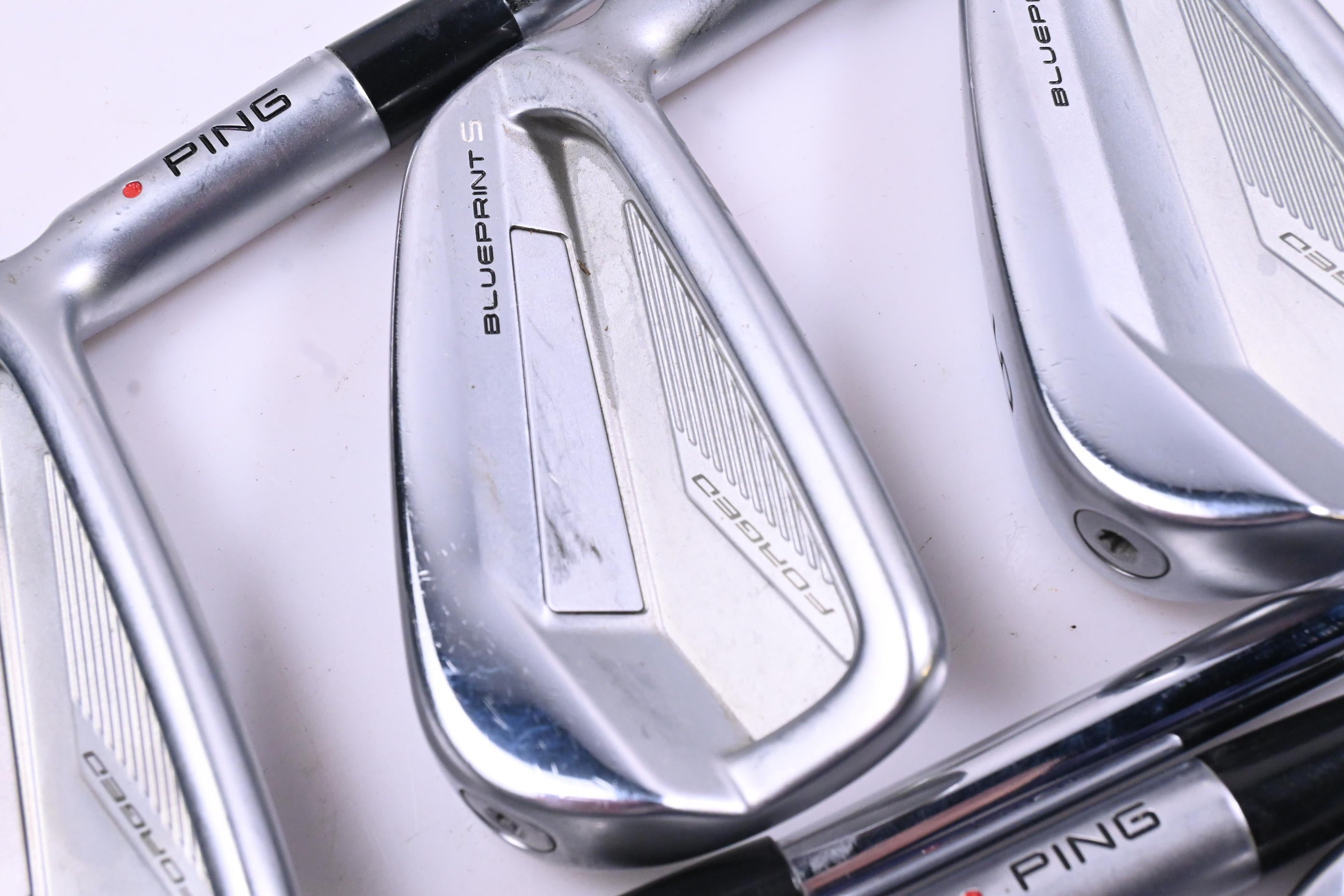 Ping Blueprint S Irons / 4-PW / Red Dot / Stiff Flex Dynamic Gold 105 S300