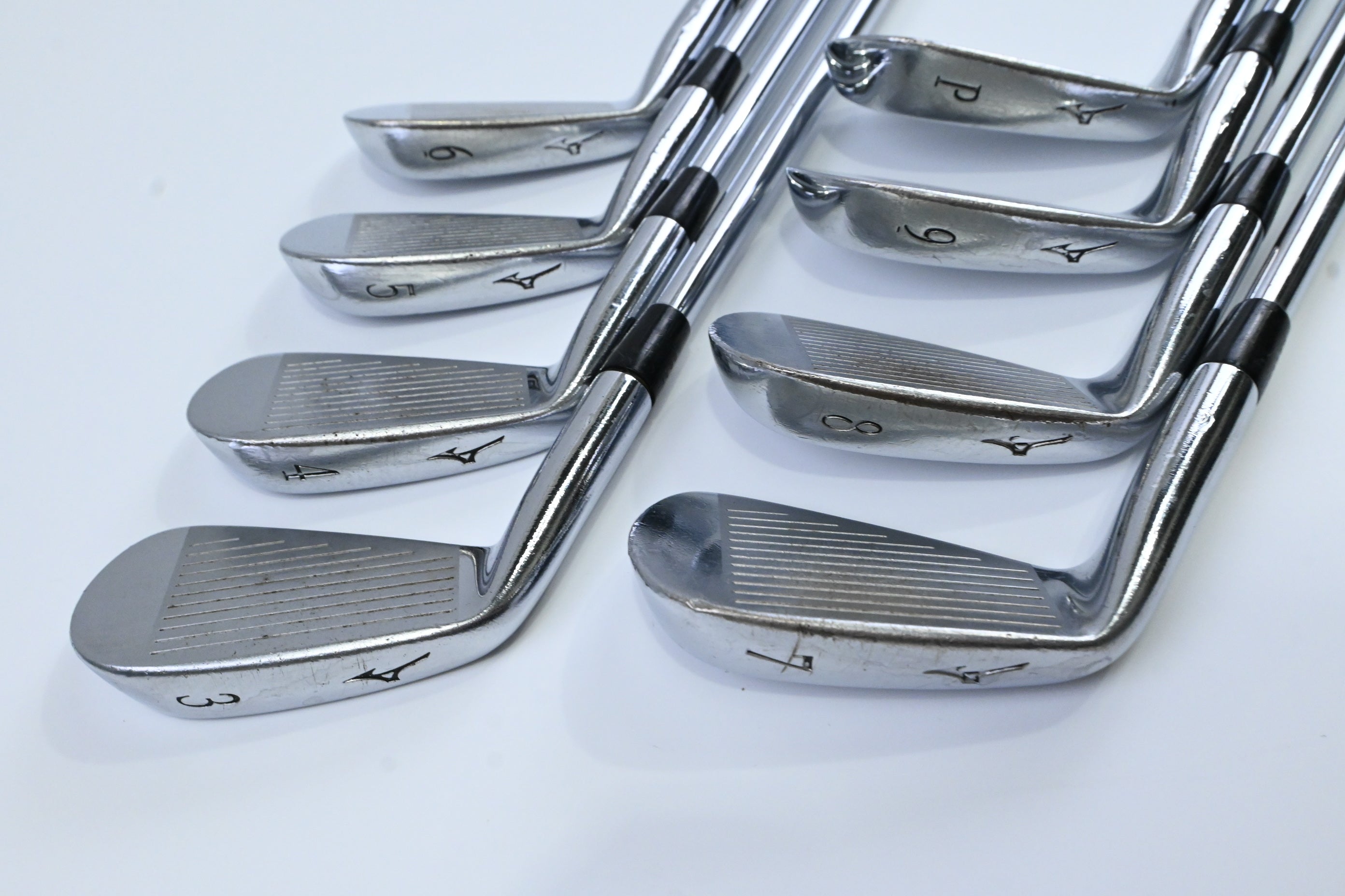 Mizuno MP-68 Irons / 3-PW / X-Flex KBS Tour Shafts