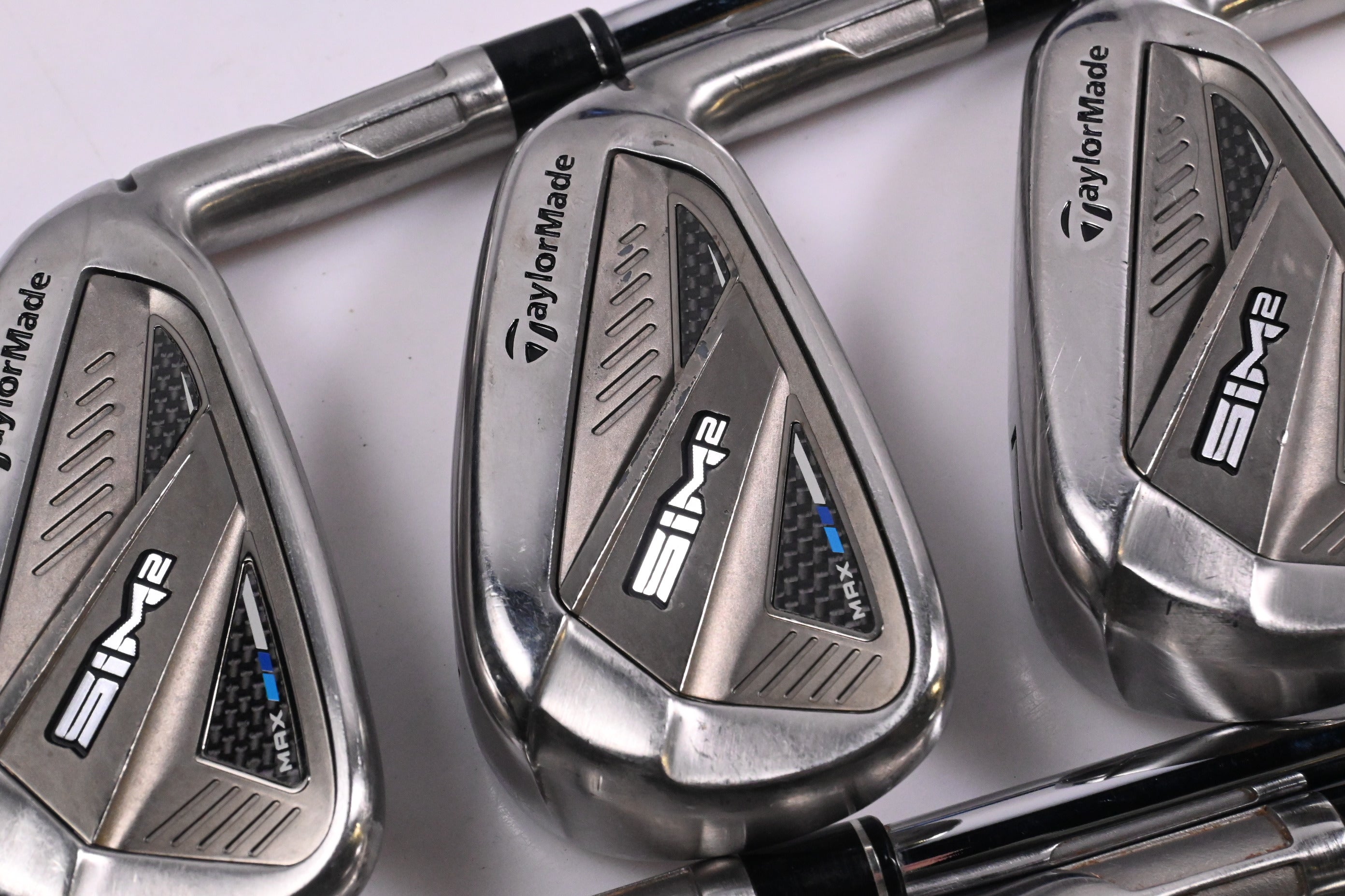 Taylormade SIM2 Max Irons / 5-PW / Regular Flex KBS MAX MT 85 Shafts