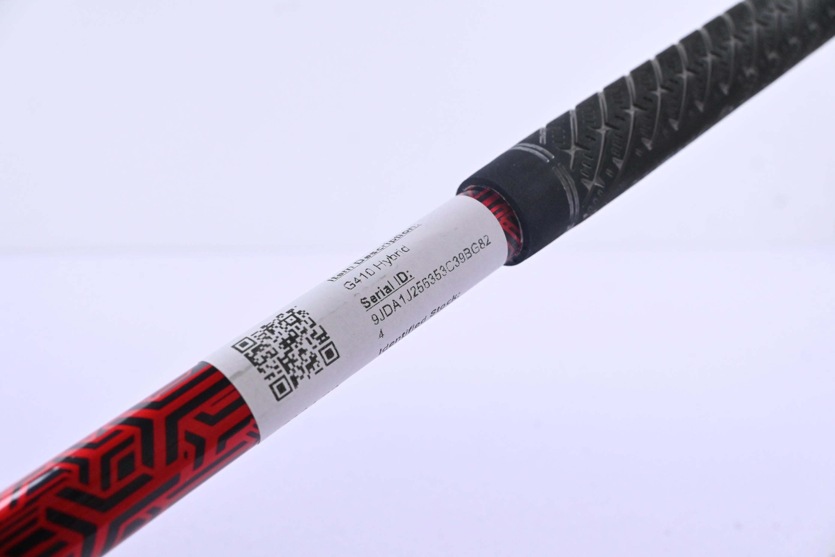 Ping G410 #4 Hybrid / 22 Degree / Stiff Flex Ping Alta CB Red 70 Shaft