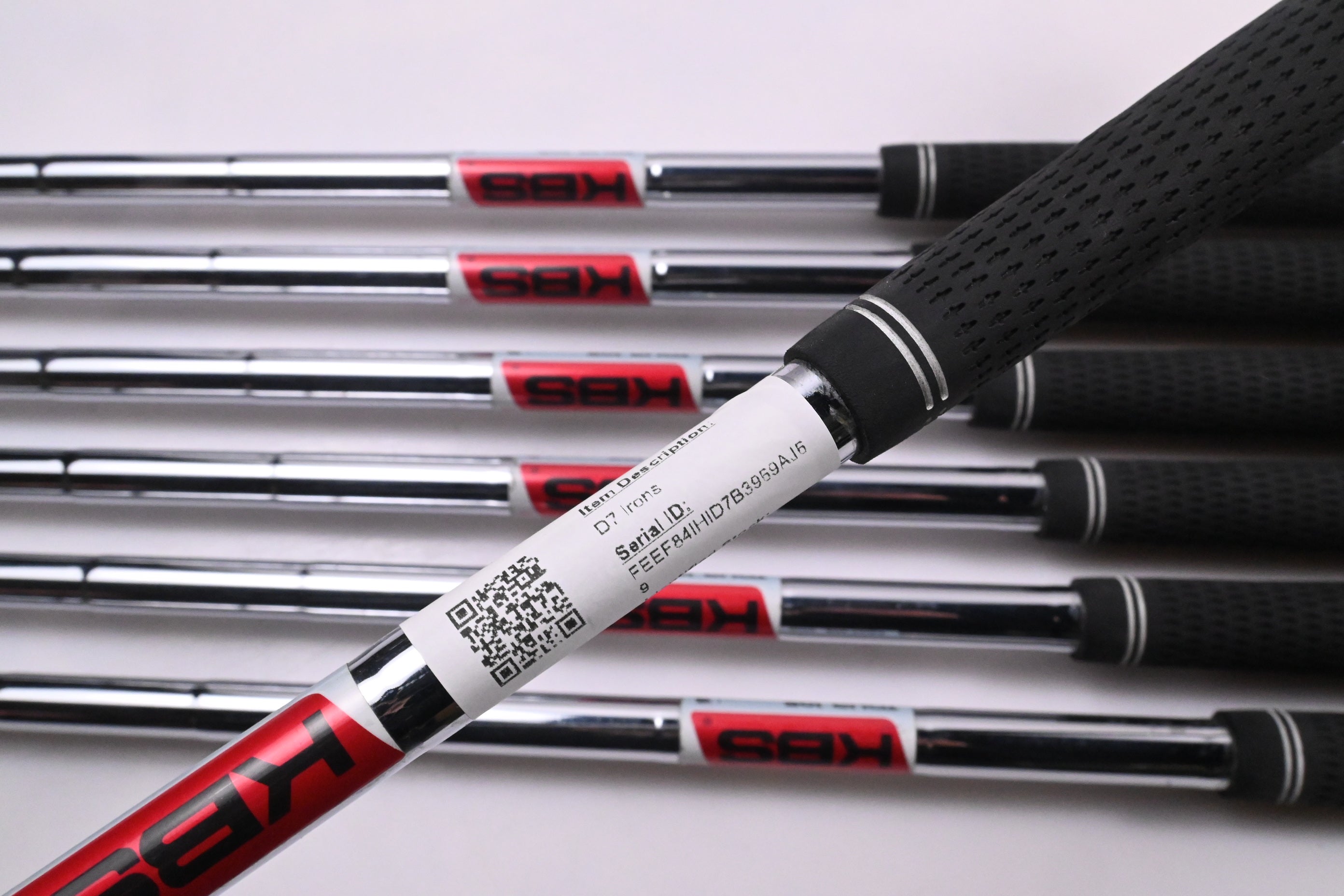 Wilson D7 Irons / 5-PW+GW / Stiff Flex KBS Tour 105 Shafts