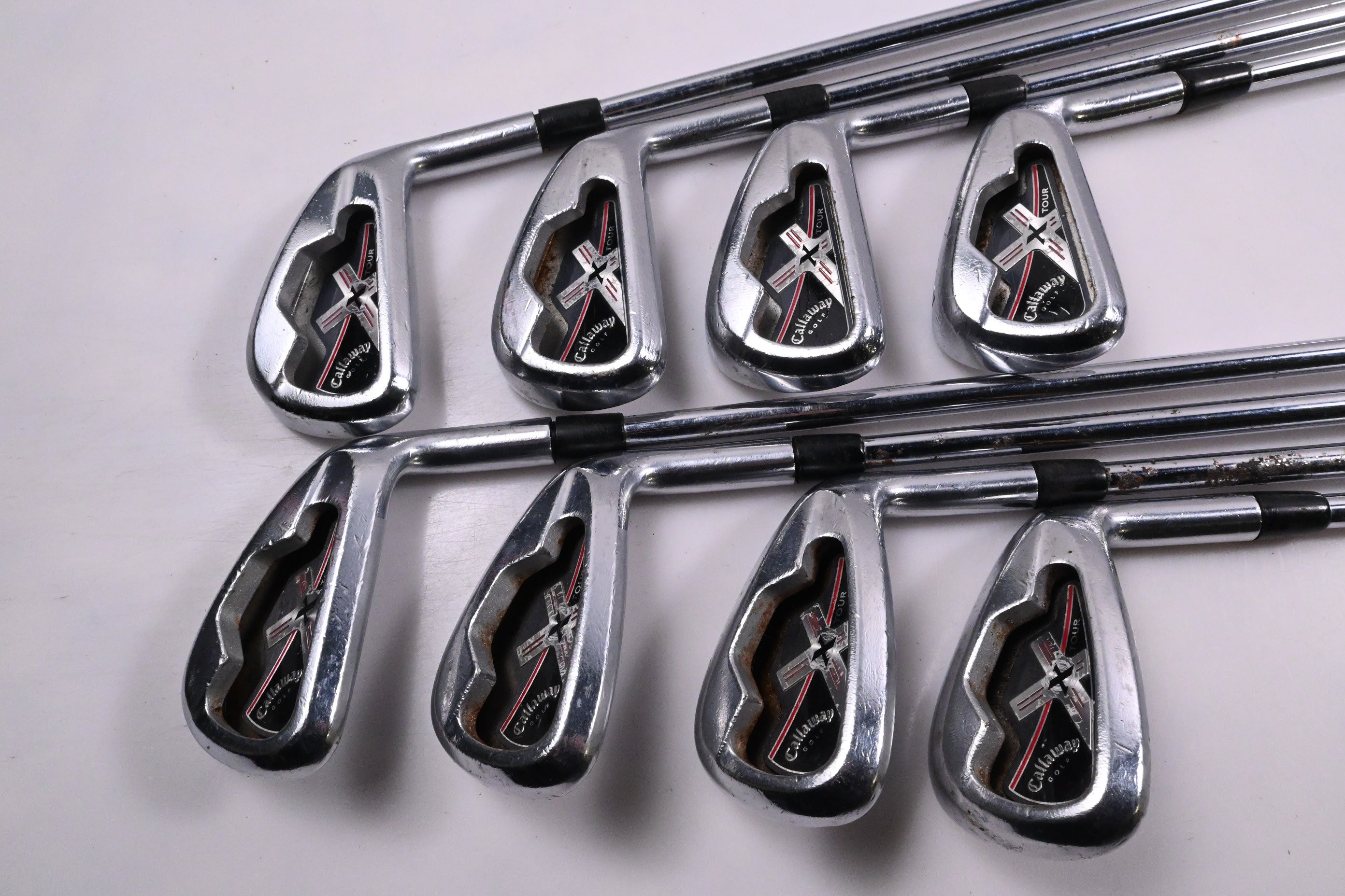 Callaway X-Tour Irons / 3-PW / Stiff Flex Dynamic Gold S300 Shafts