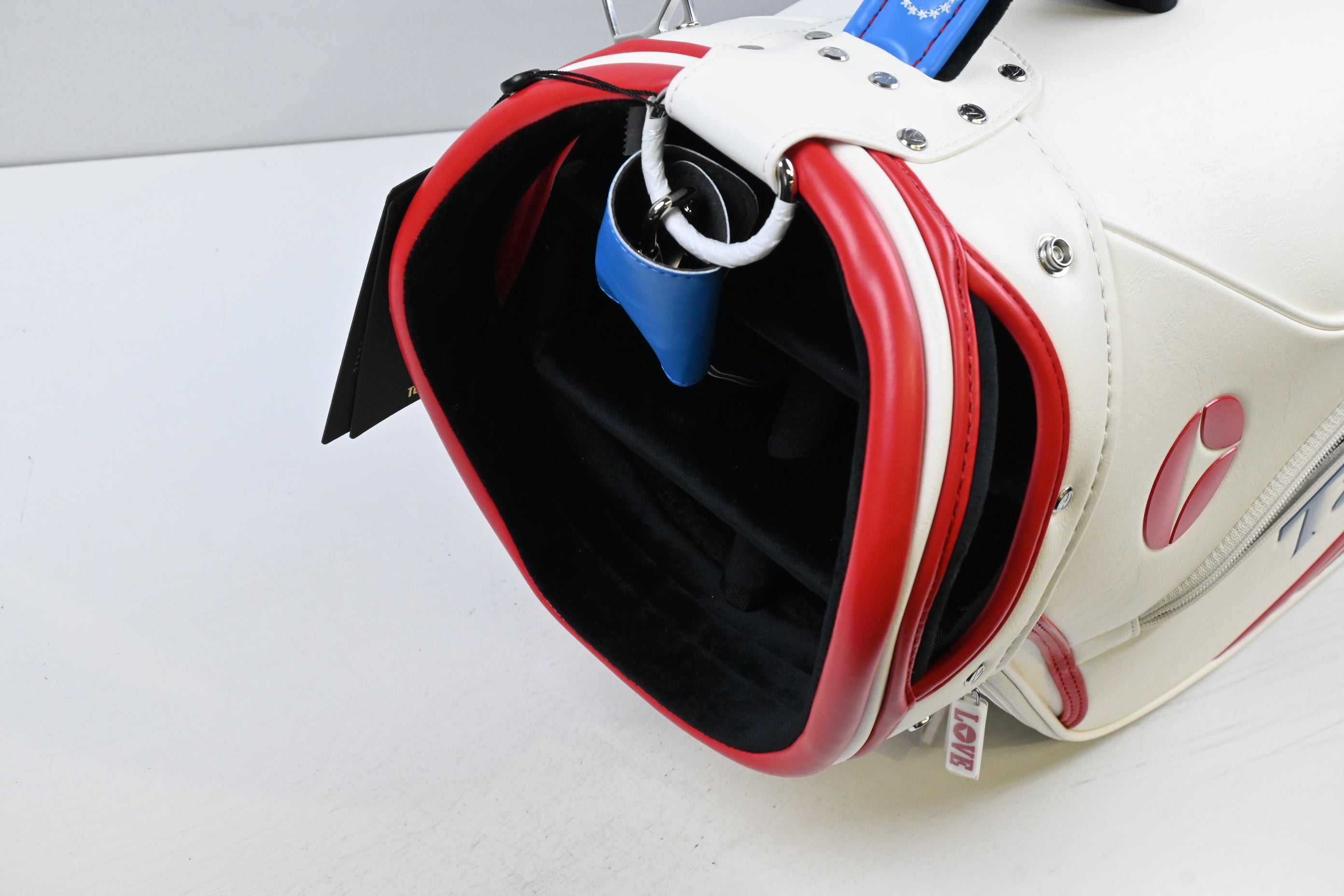 Taylormade Liberty Lines Tour Bag / 6-Way Divider / Red, White, Blue