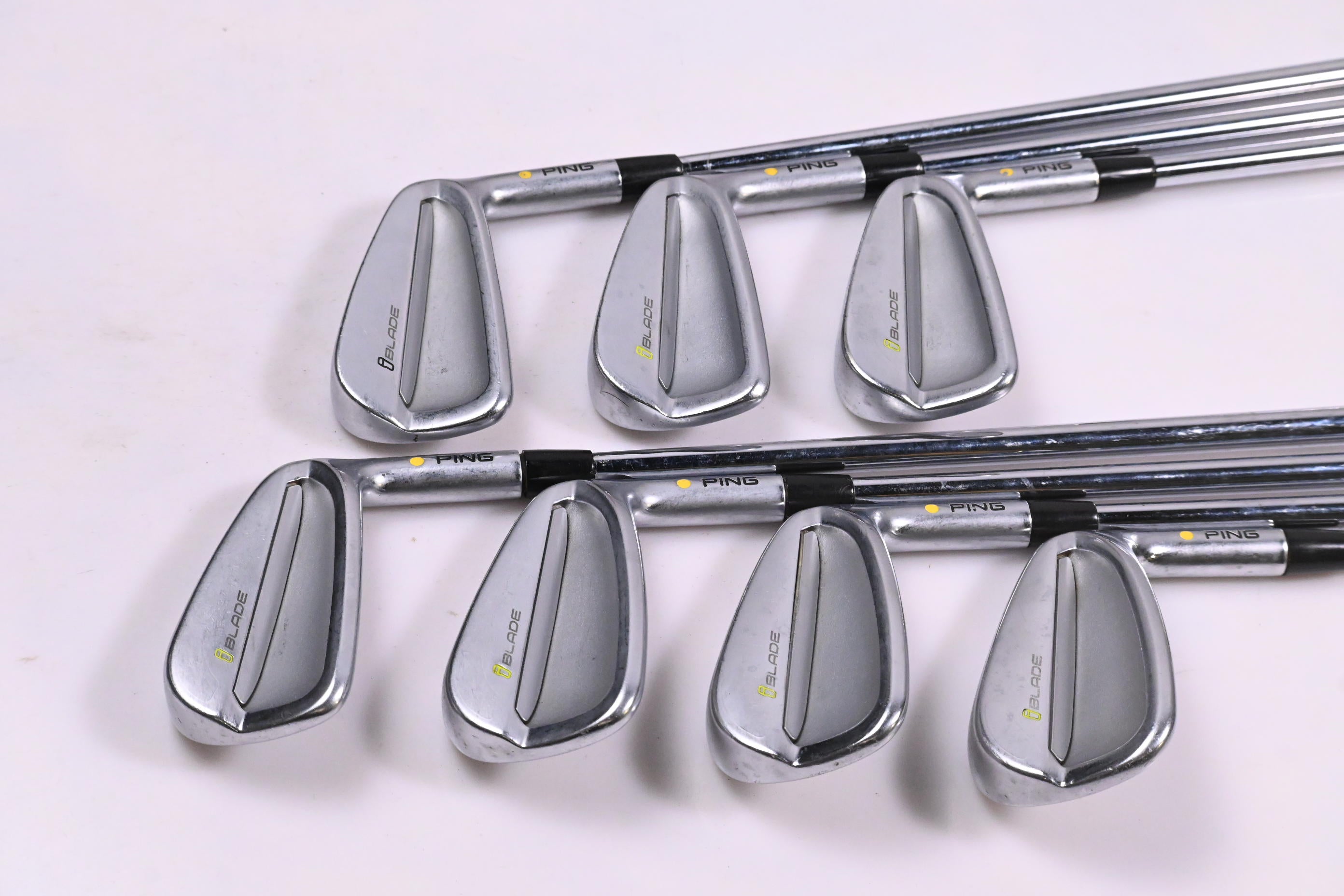 Ping iBlade Irons / 4-PW / Yellow Dot / Stiff Flex Project X Shafts