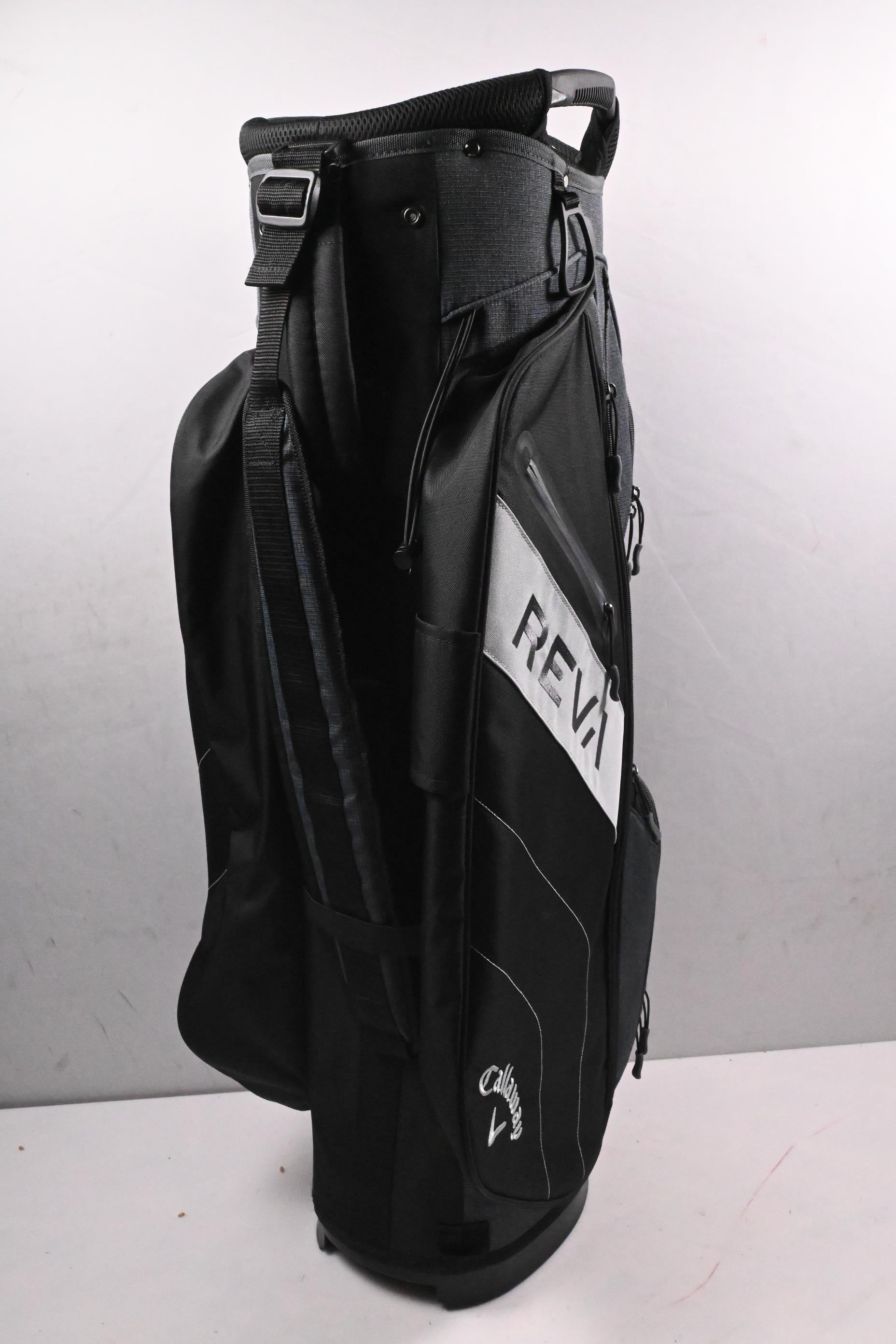 Callaway REVA Cart Bag / 14-Way Divider / Black, Grey