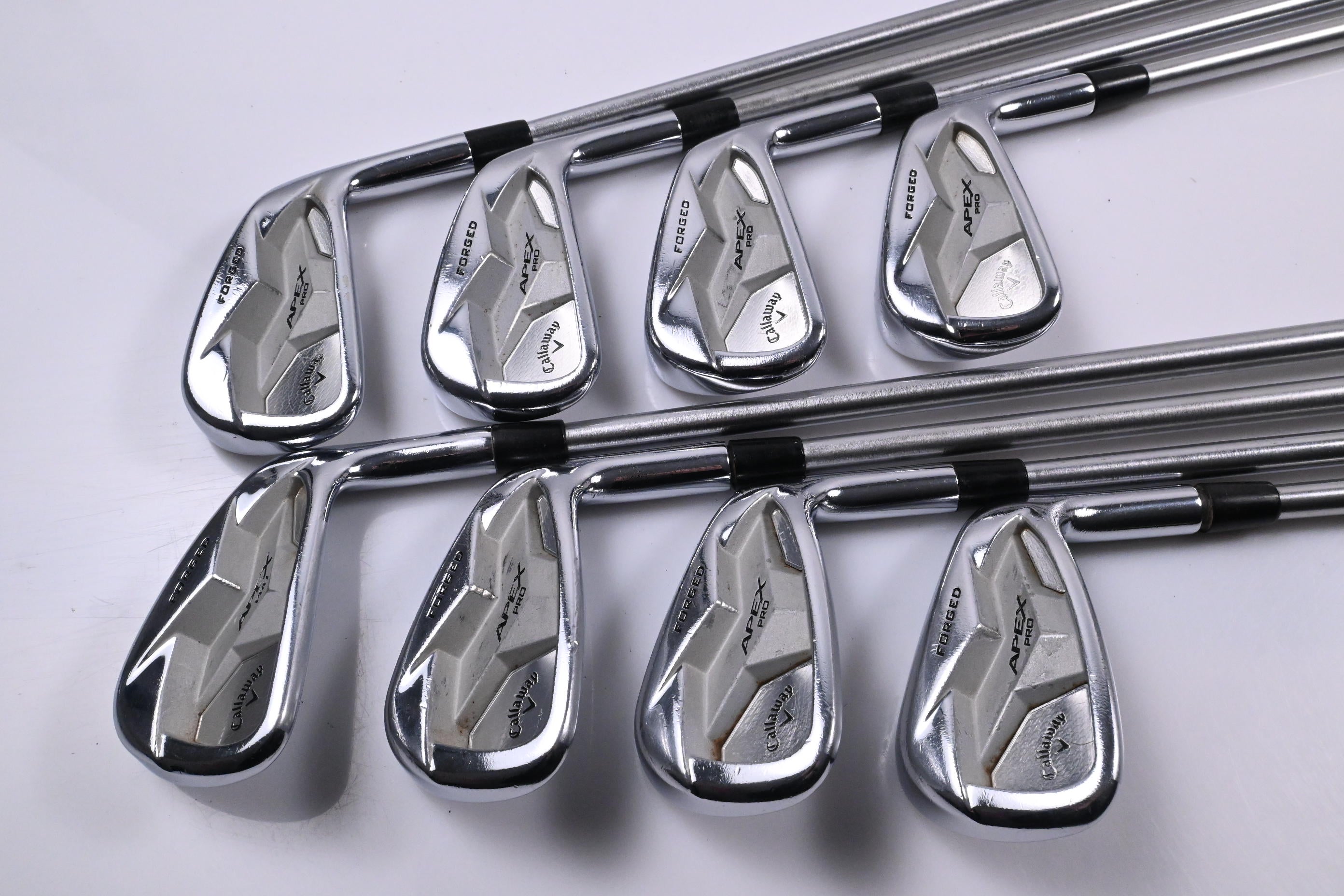 Callaway Apex Pro 19 Irons / 3-PW / X-Flex KBS C-Taper Lite 115 Shafts