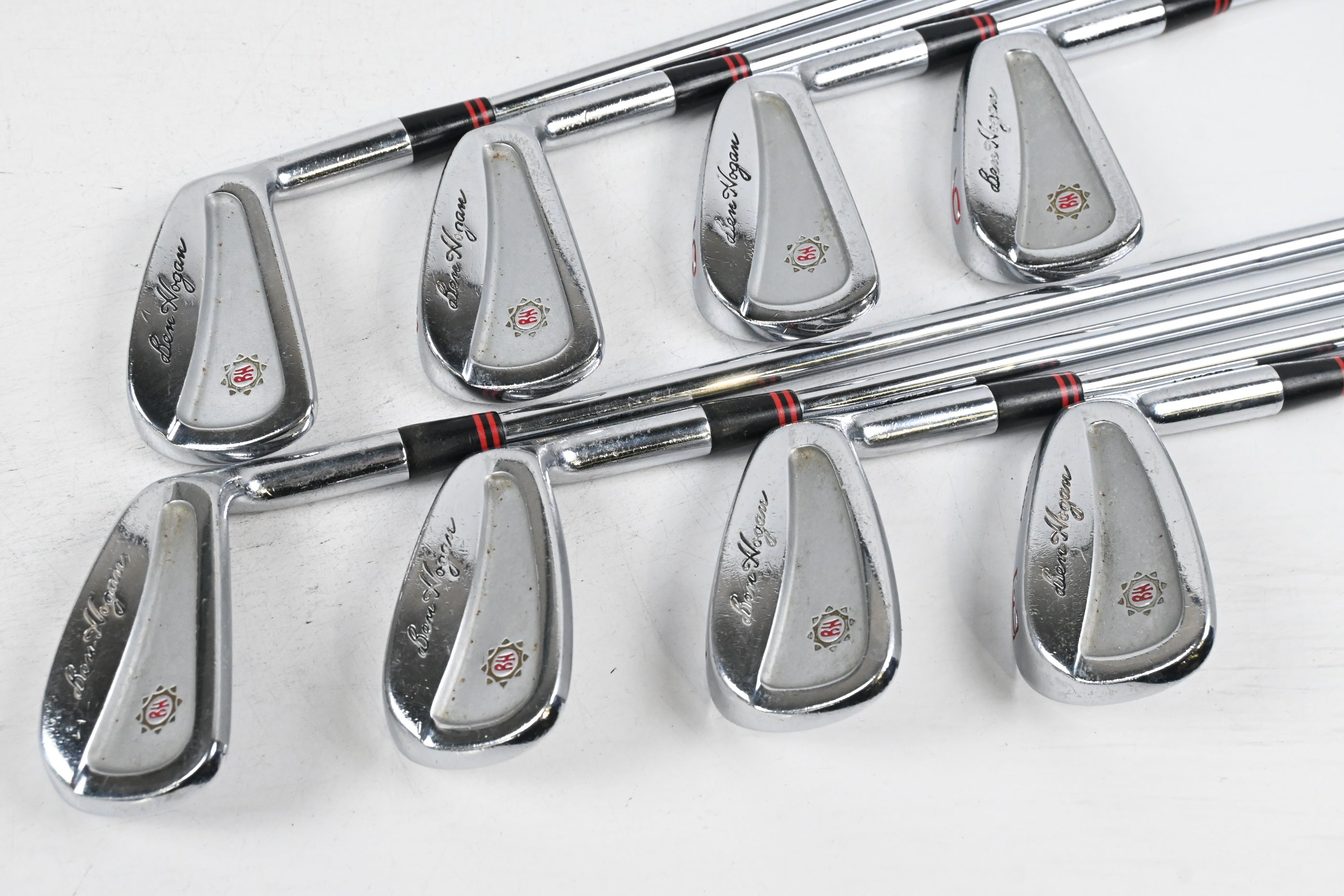 Ben Hogan Apex Plus Irons / 3-PW / Stiff Flex Steel Shafts