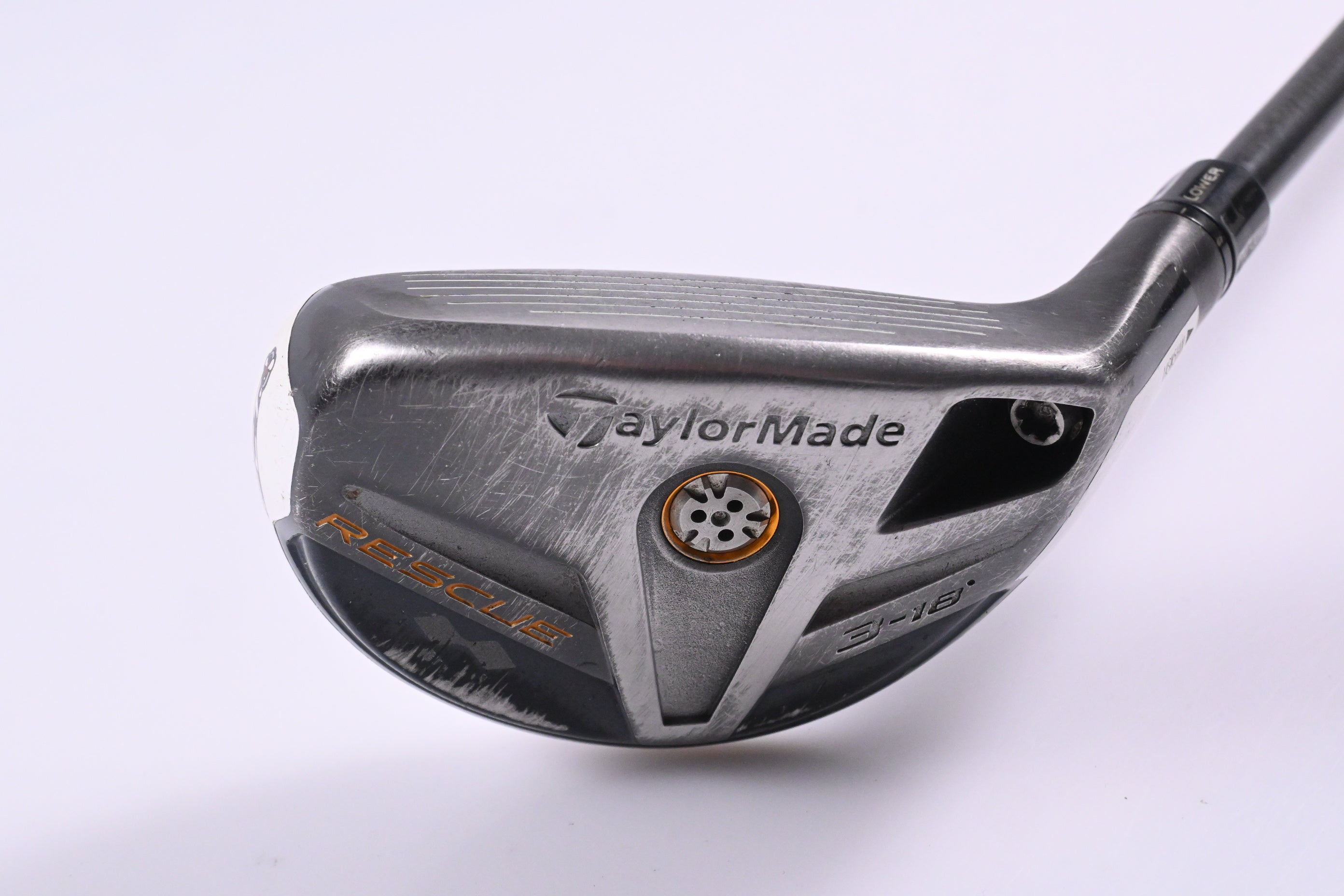 Taylormade Rescue 11 #3 Hybrid / 18 Degree / Stiff Flex Aldila RIP 65 Shaft