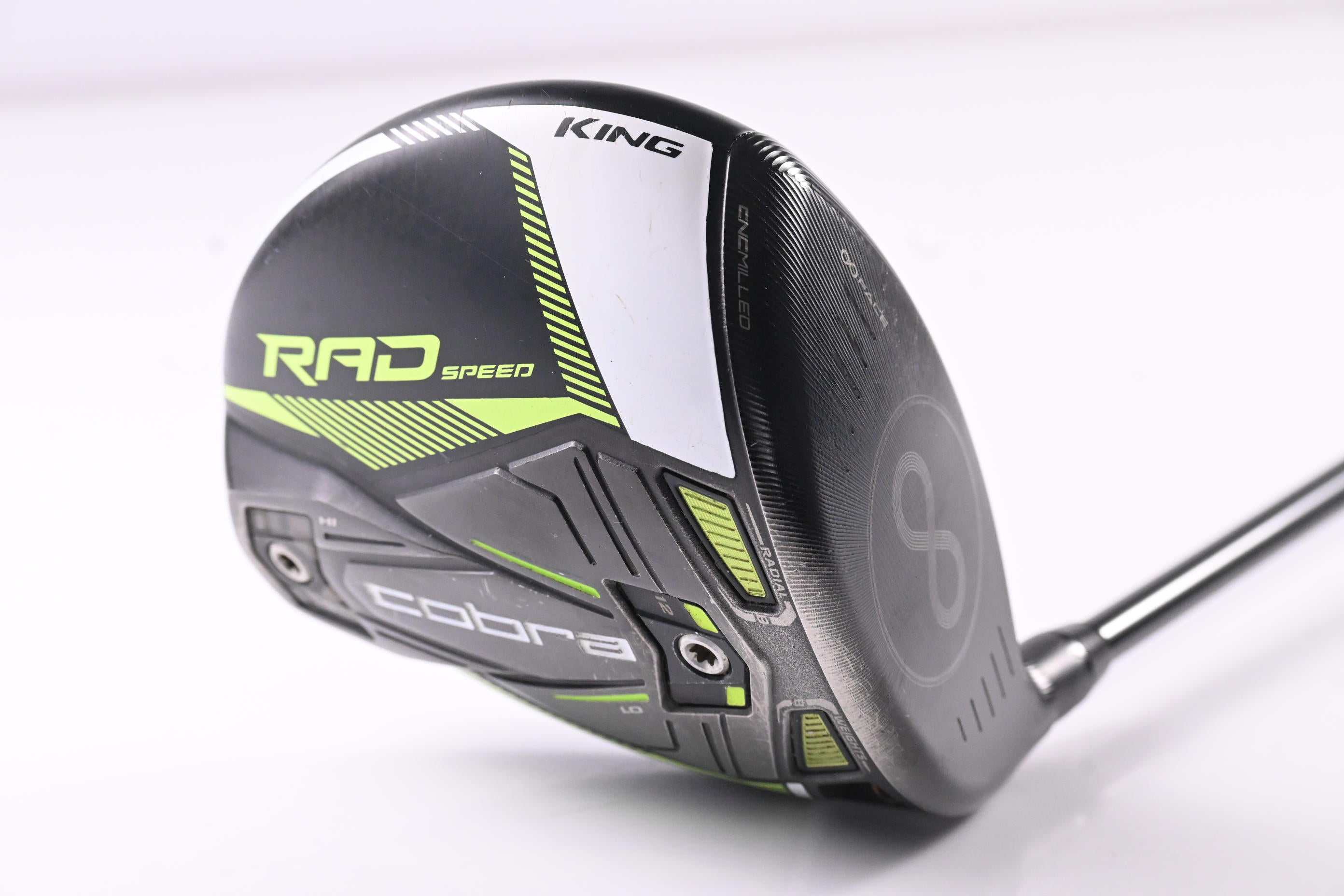 Cobra King Radspeed Driver / 9 Degree / Stiff Flex HZRDUS RDX Smoke Blue 60