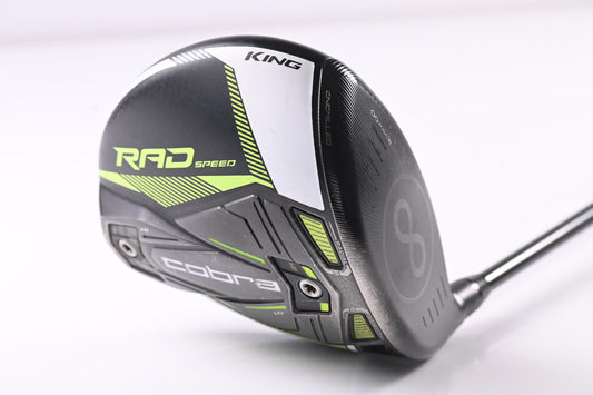 Cobra King Radspeed Driver / 9 Degree / Stiff Flex HZRDUS RDX Smoke Blue 60