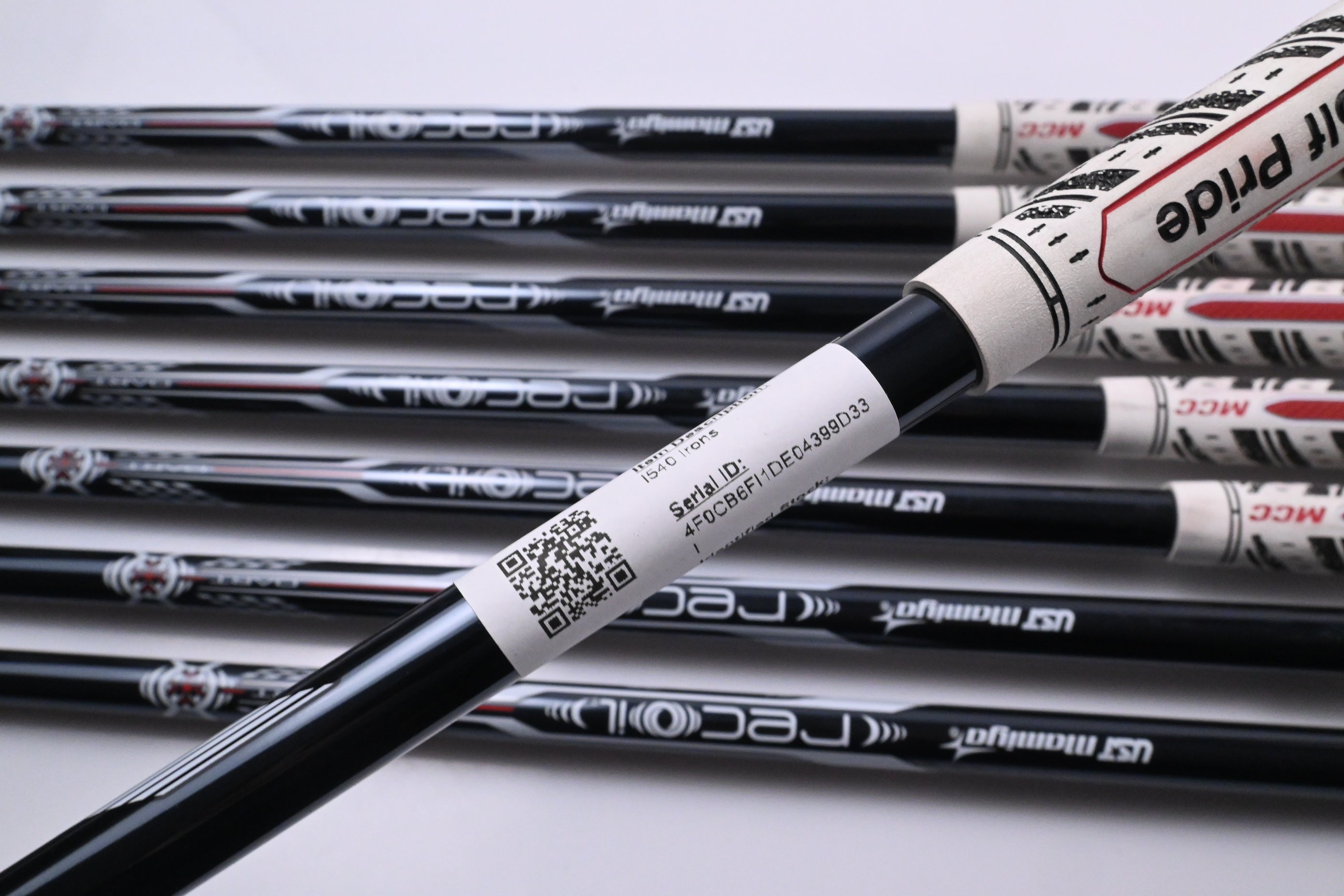 Ping i540 Irons / 4-PW+UW / Red Dot / Stiff Flex UST Mamiya Recoil DART 75