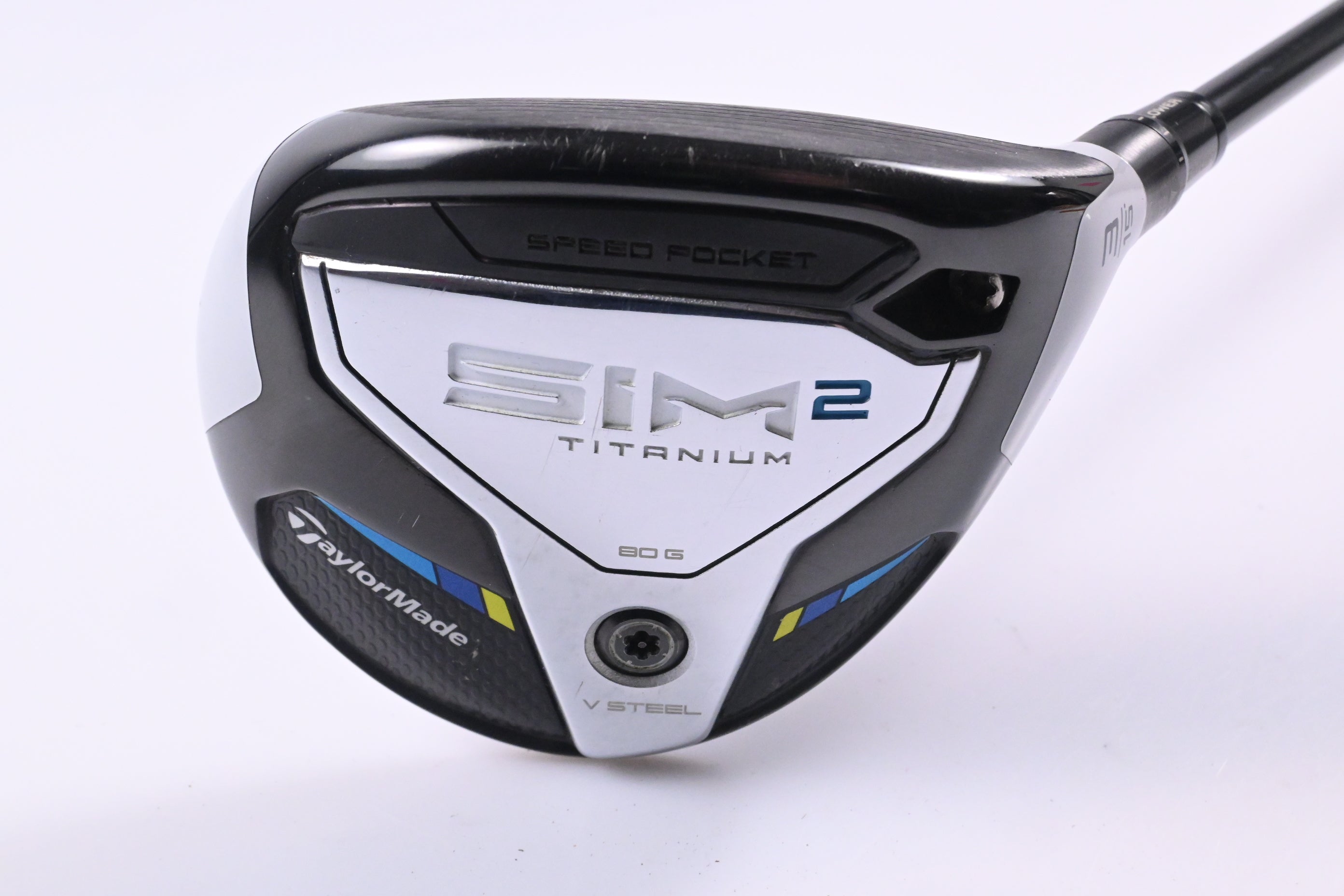 Taylormade SIM2 Ti #3 Wood / 15 Degree / X-Flex Tensei AV RAW Blue 75 Shaft