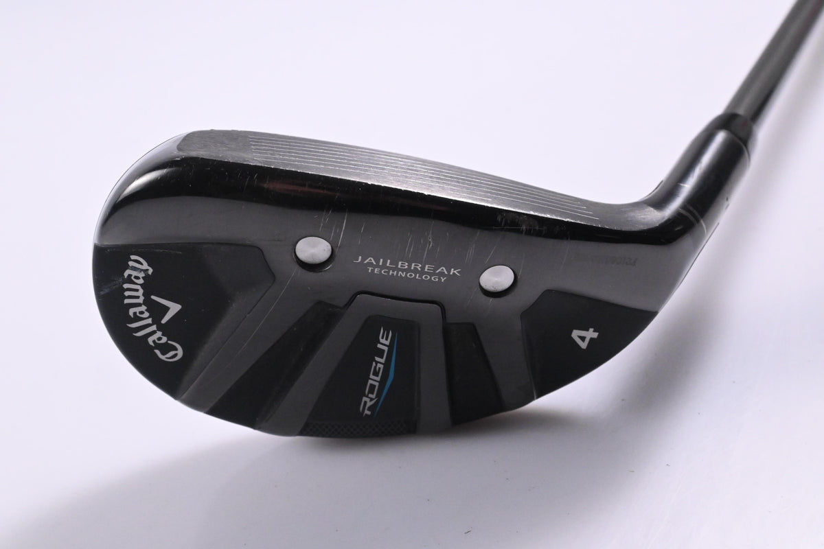 Callaway Rogue #4 Hybrid / 21 Degree / Regular Flex Aldila Synergy Blue 60 Shaft