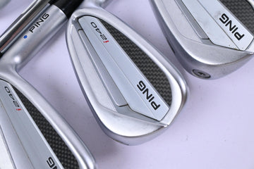 Ping I240 Irons / 4-PW / Blue Dot / X-Flex Dynamic Gold Shafts