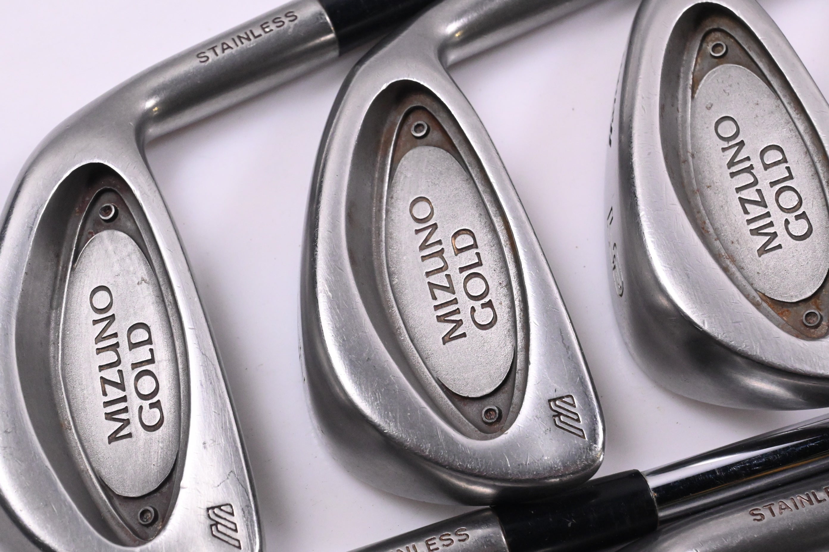 Mizuno Gold Irons / 3-PW / Regular Flex Mizuno Dynaflex 10 Shafts
