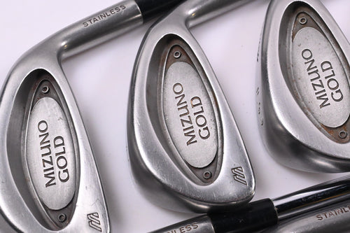 Mizuno Gold Irons / 3-PW / Regular Flex Mizuno Dynaflex 10 Shafts