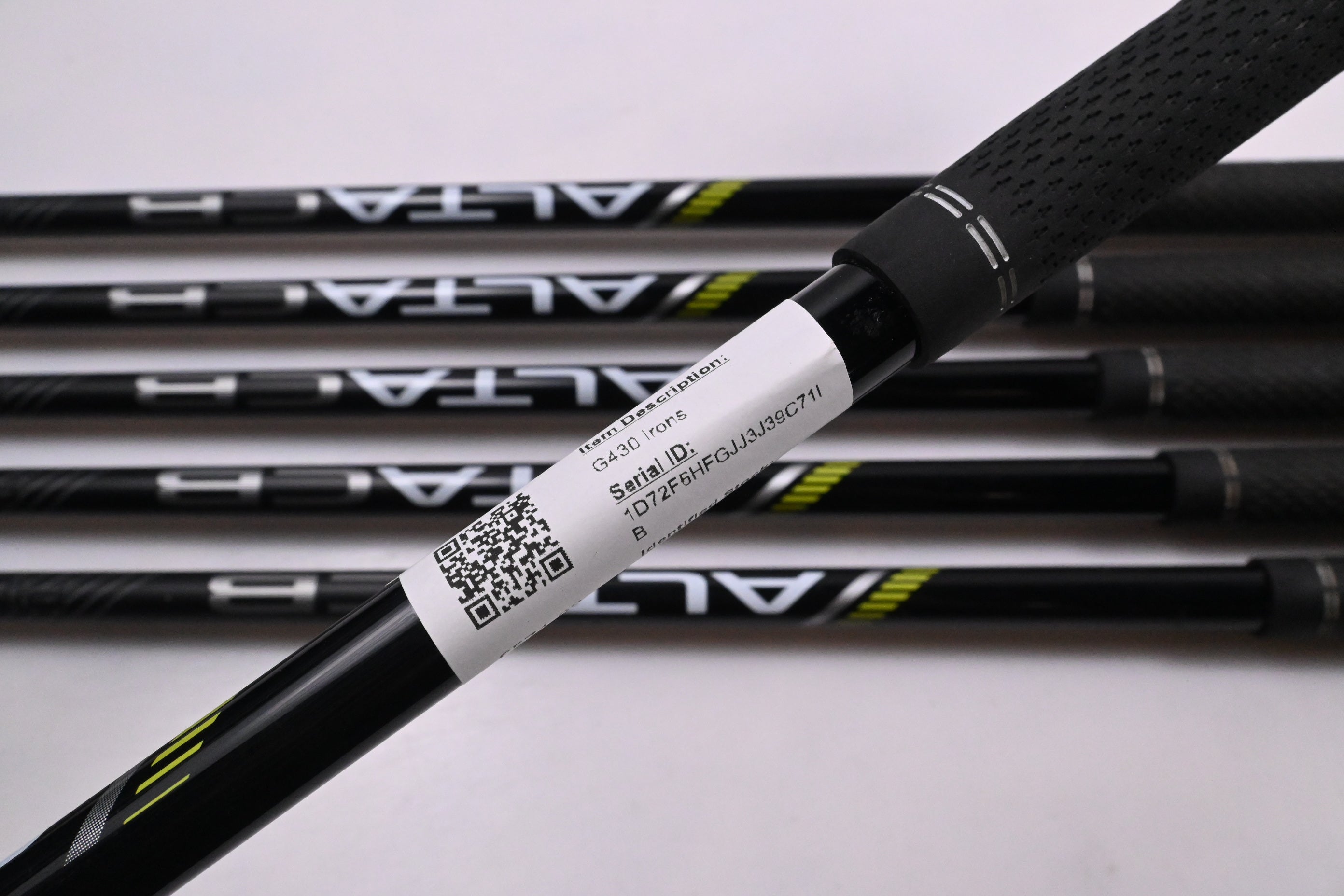 Ping G430 Irons / 6-PW+50° / Red Dot / Senior Flex Ping Alta CB Black Shafts