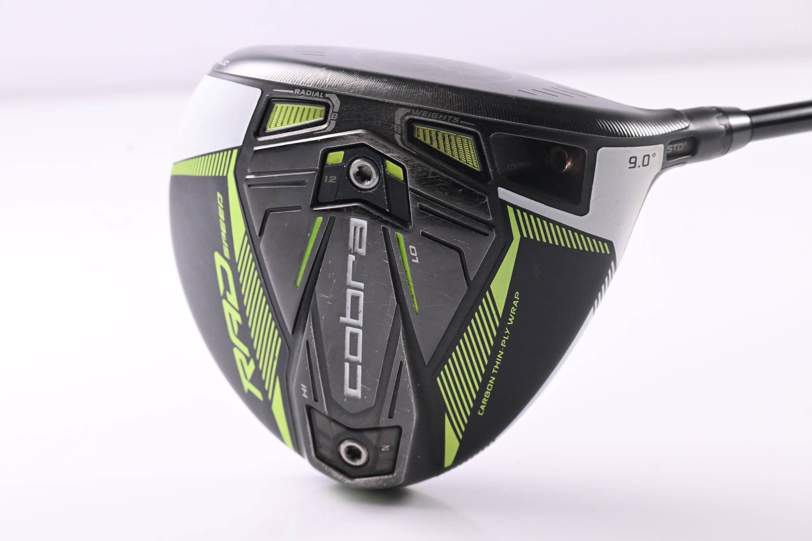 Cobra King Radspeed Driver / 9 Degree / Stiff Flex HZRDUS RDX Smoke Blue 60