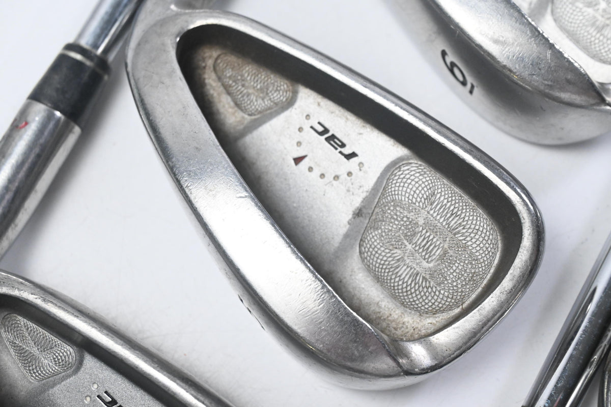 Taylormade RAC HT Irons / 4-PW+SW / Regular Flex Light Metal 95 Shafts