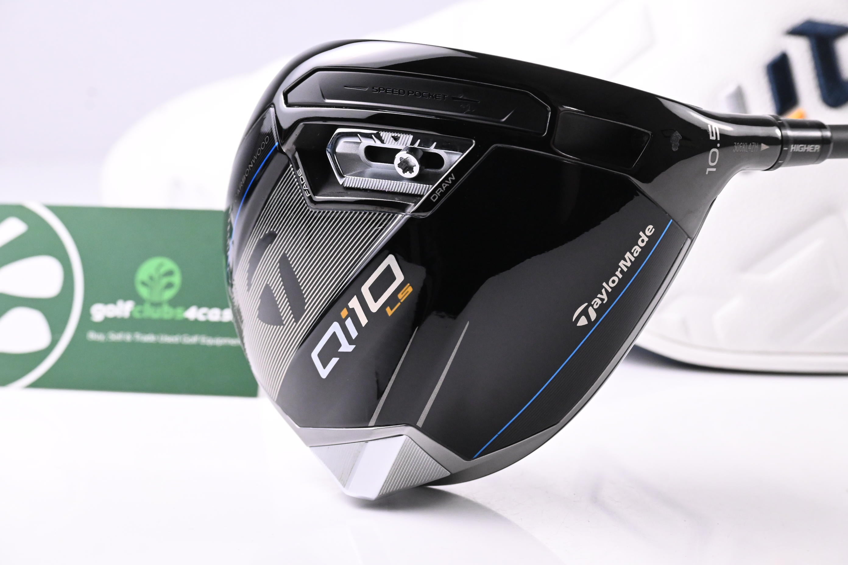 Taylormade Qi10 LS Driver / 10.5 Degree / Stiff Flex Tensei AV Limited Blue 65