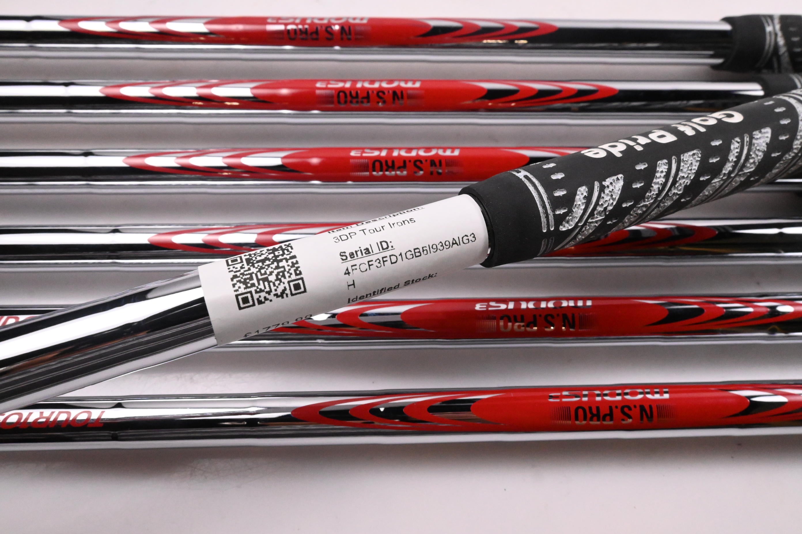 Cobra 3DP Tour Irons / 4-PW / Stiff Flex N.S.Pro Modus³ Tour 105 Shafts