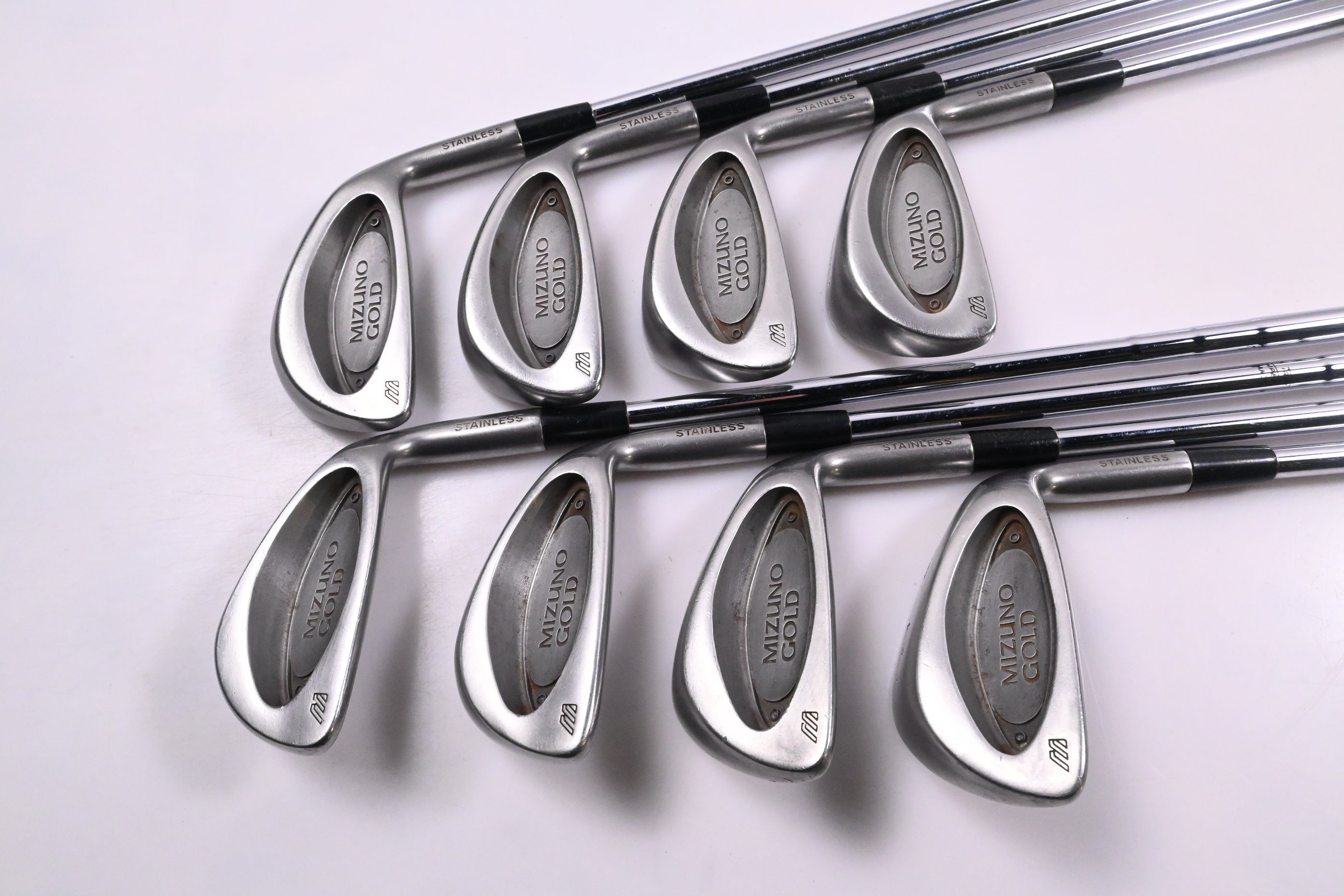 Mizuno Gold Irons / 3-PW / Regular Flex Mizuno Dynaflex 10 Shafts