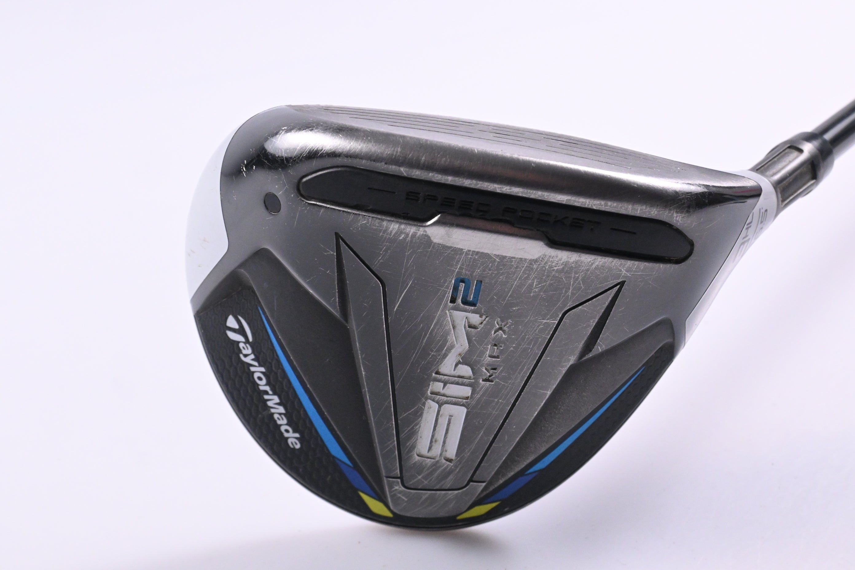 Taylormade SIM2 Max #3 Wood / 16.5 Degree / Stiff Flex HZRDUS Smoke RDX 80 Shaft