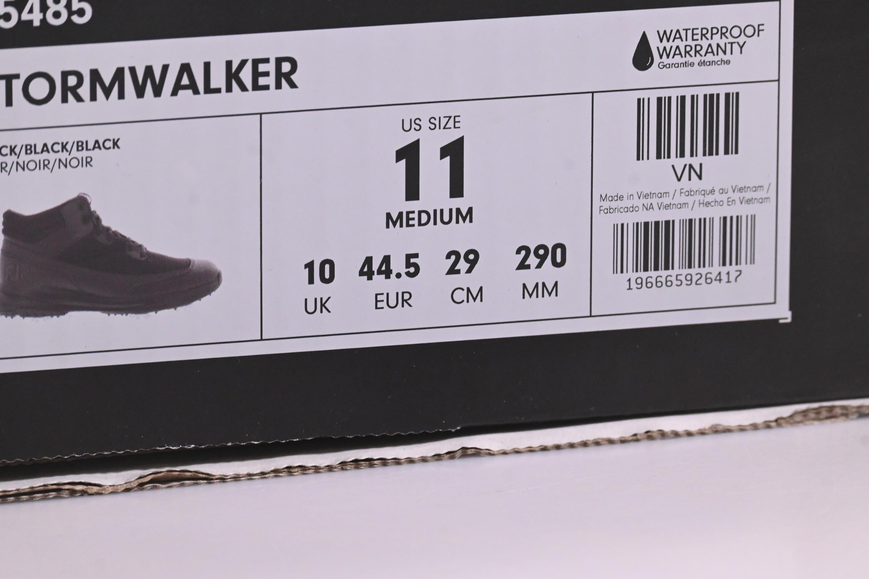 FootJoy Stormwalker Golf Boots / UK 10 / Black
