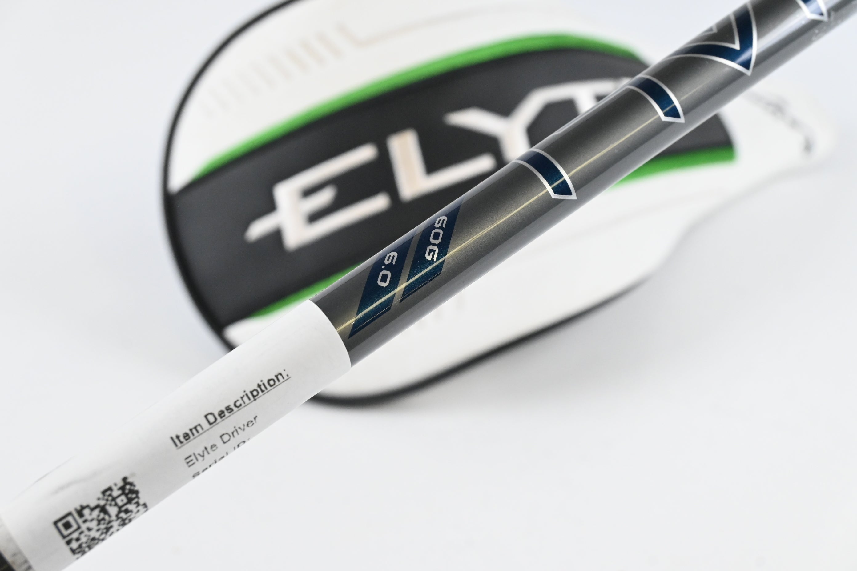 Callaway Elyte Driver / 9 Degree / Stiff Flex Denali Charcoal 60 Shaft