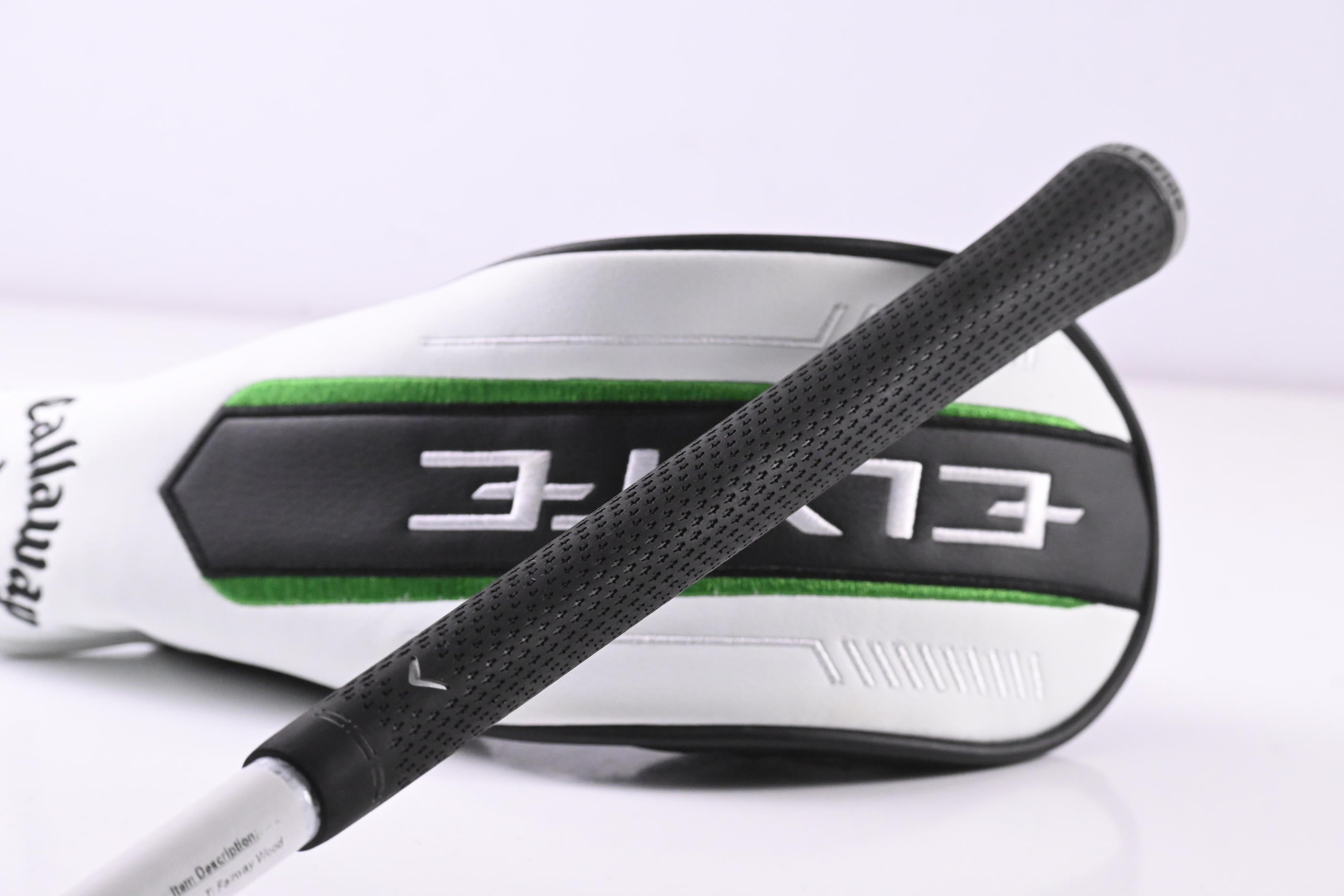 Left Hand Callaway Elyte Ti #5 Wood / 18 Degree / Regular Flex Denali Charcoal