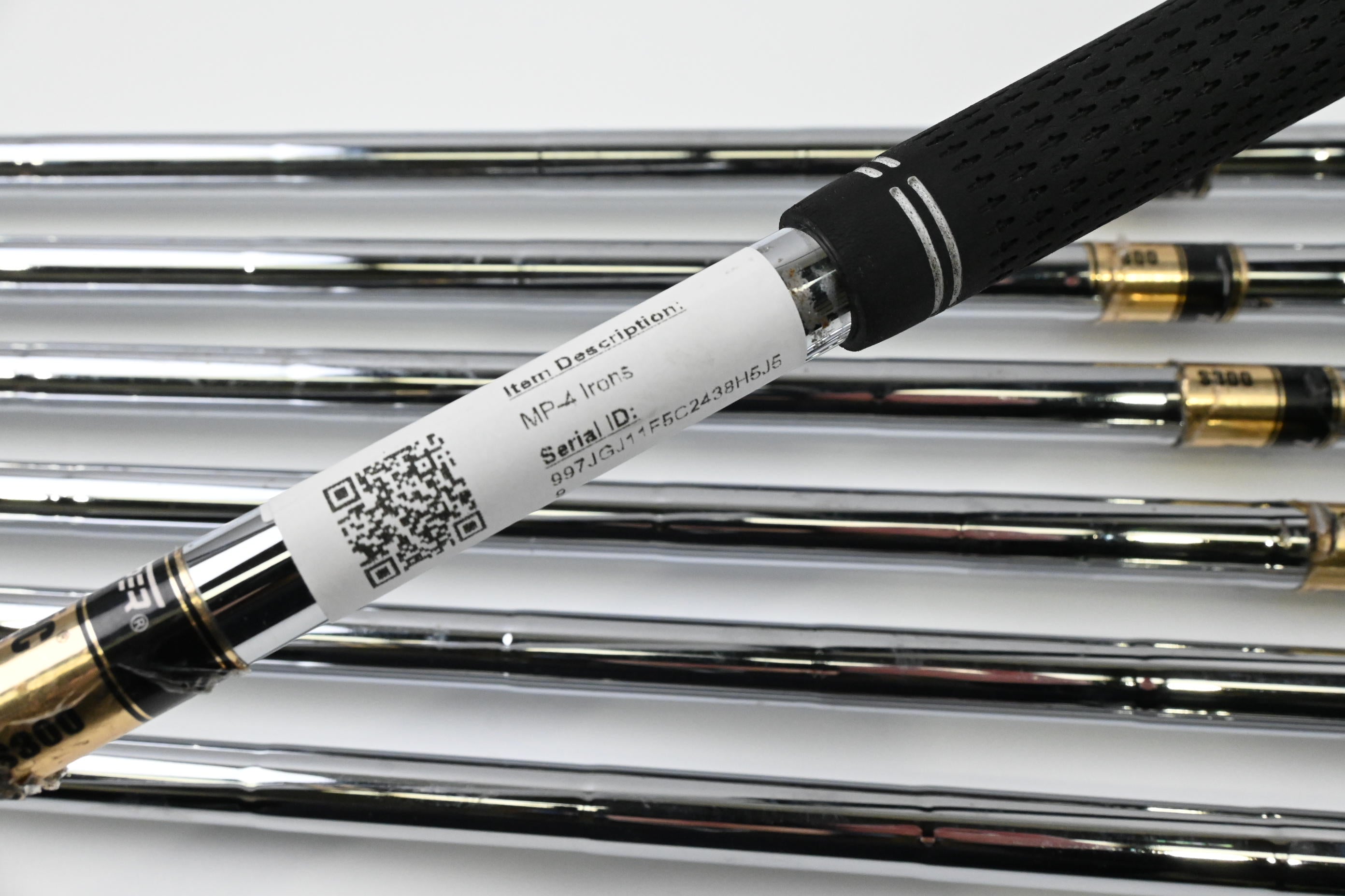 Mizuno MP-4 Irons / 4-PW / Stiff Flex Dynamic Gold S300 Shafts