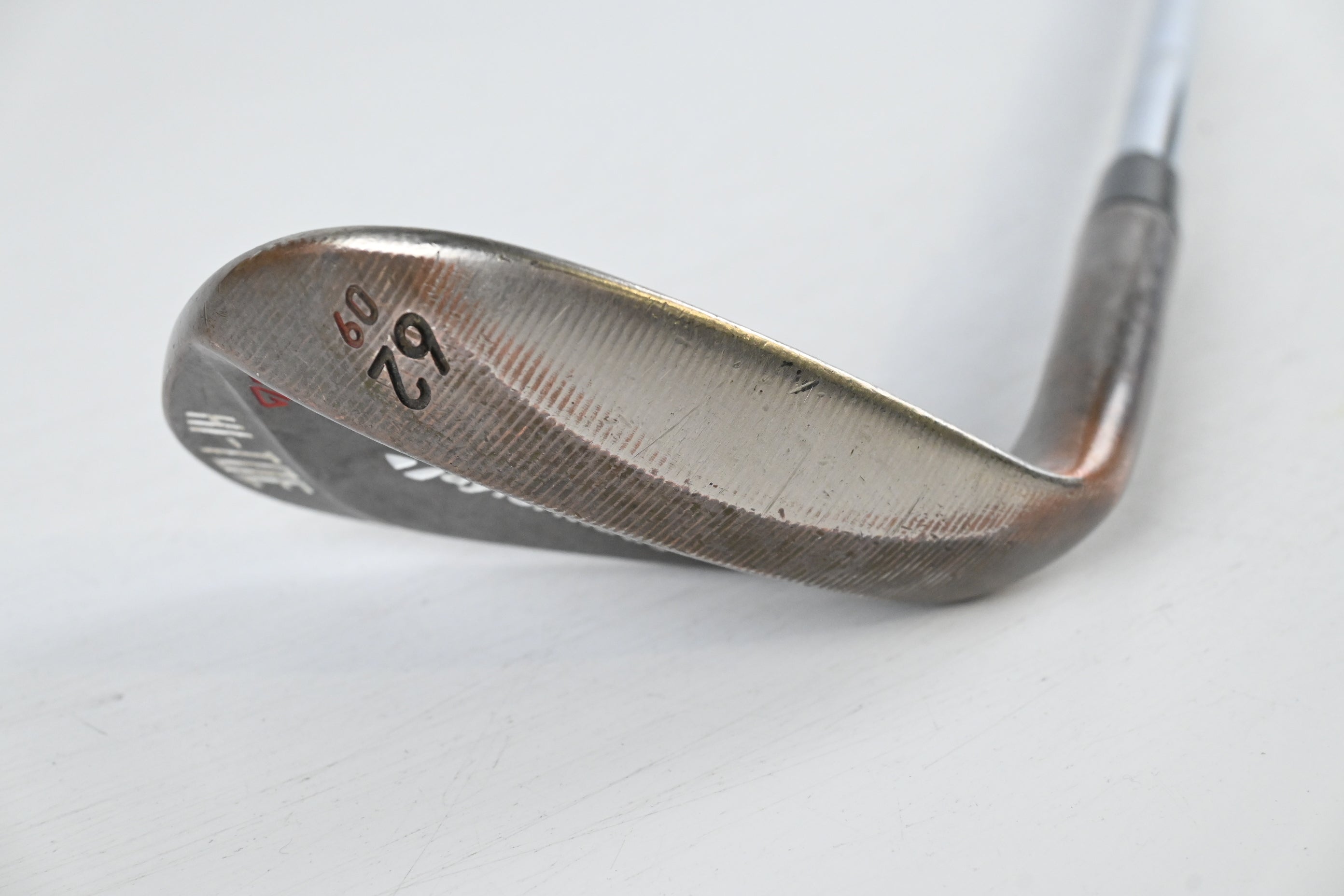 Taylormade Hi-Toe Raw Lob Wedge / 62 Degree / Wedge Flex KBS HI-REV 2.0 115