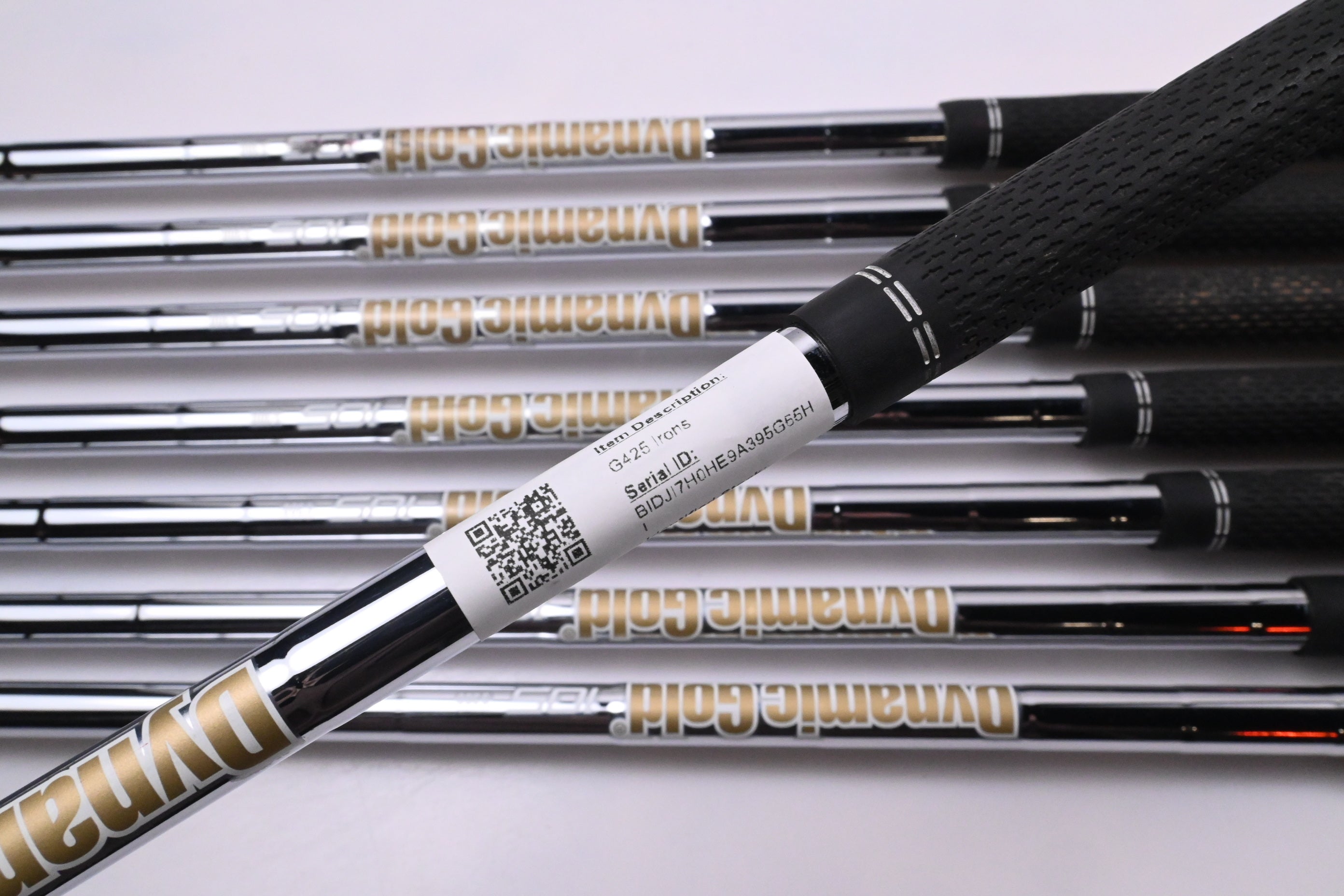 Ping G425 Irons / 4-PW+GW / Green Dot / Stiff Flex Dynamic Gold 105 S300