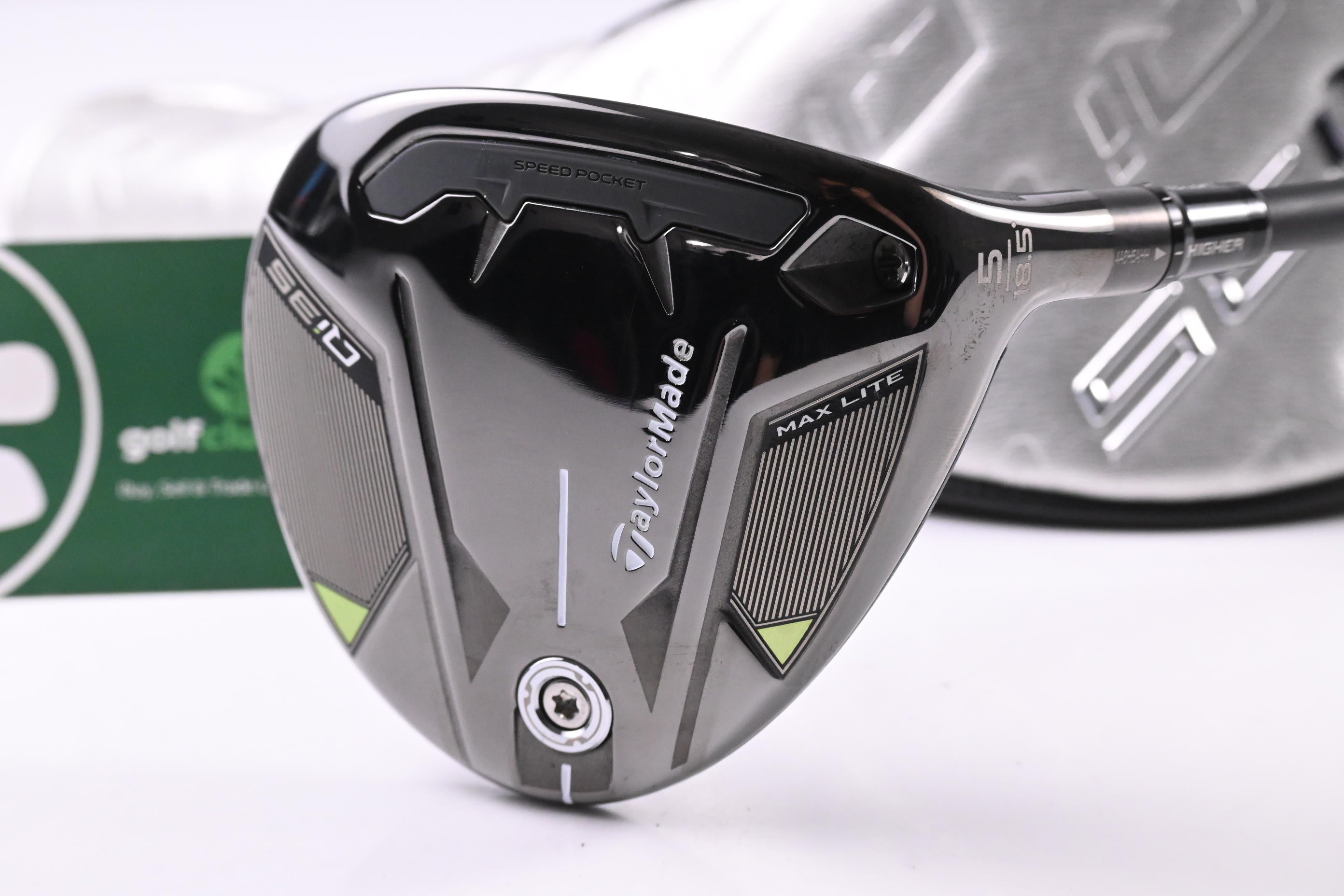 Taylormade Qi35 Max Lite #5 Wood / 18.5 Degree / Senior Flex Vanquish 4 Shaft