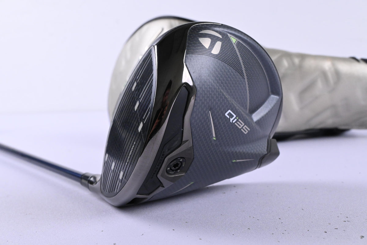 Left Hand Taylormade Qi35 Driver / 10.5 Degree / Stiff Flex Ventus Blue 5 Shaft