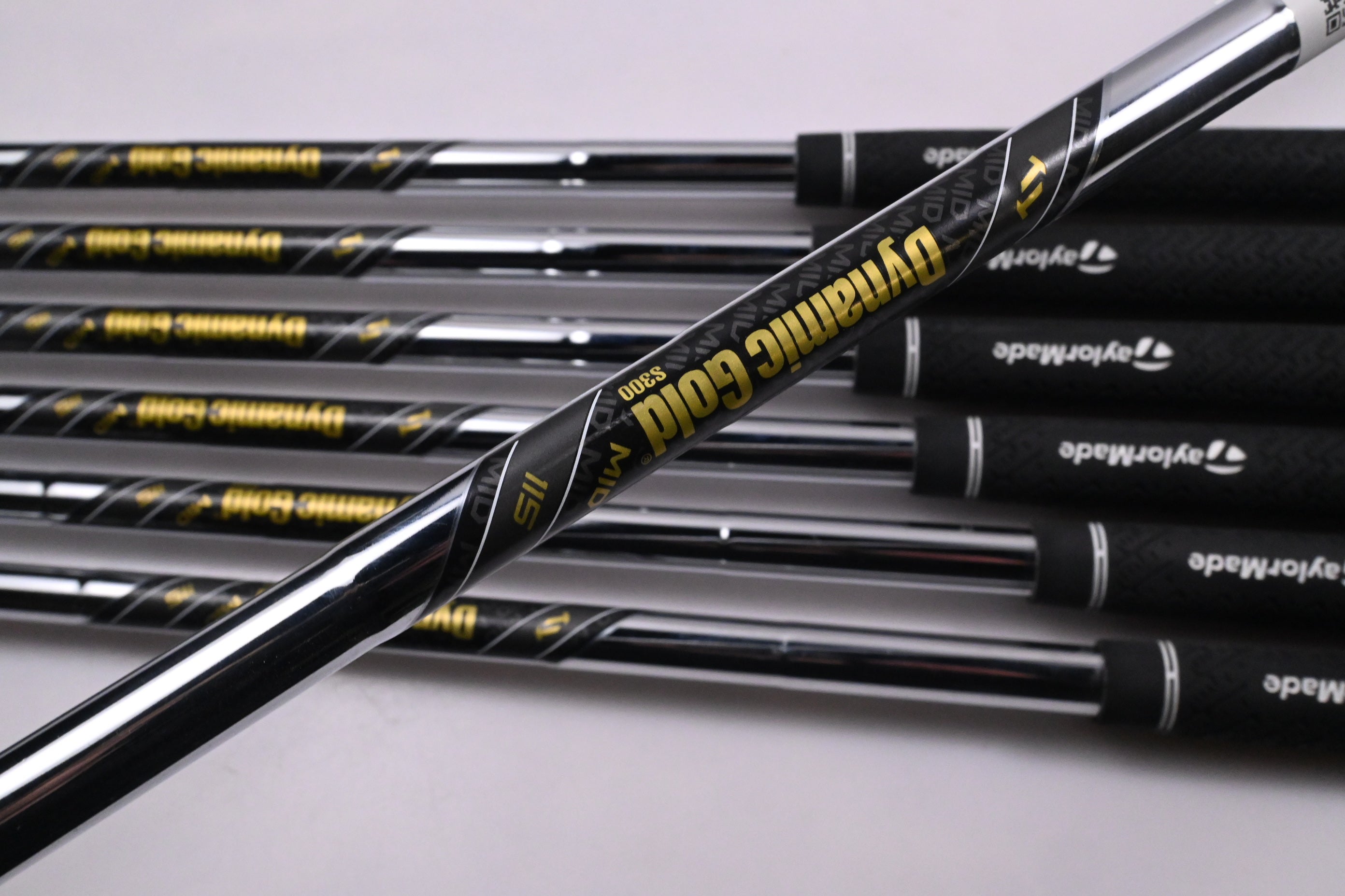 Taylormade P.7CB Irons / 4-PW / Stiff Flex Dynamic Gold Mid 115 S300 Shafts