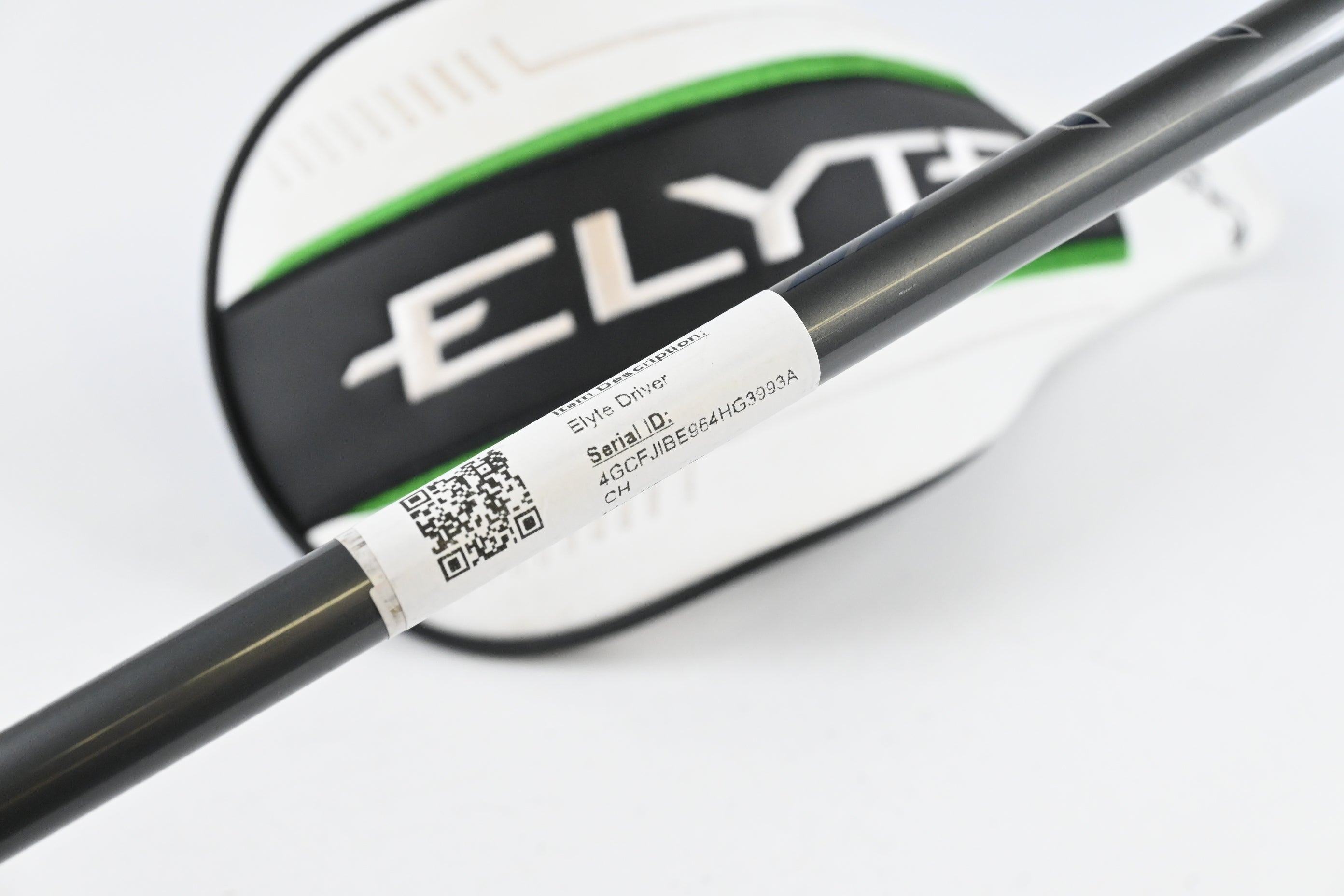 Callaway Elyte Driver / 9 Degree / Stiff Flex Denali Charcoal 60 Shaft
