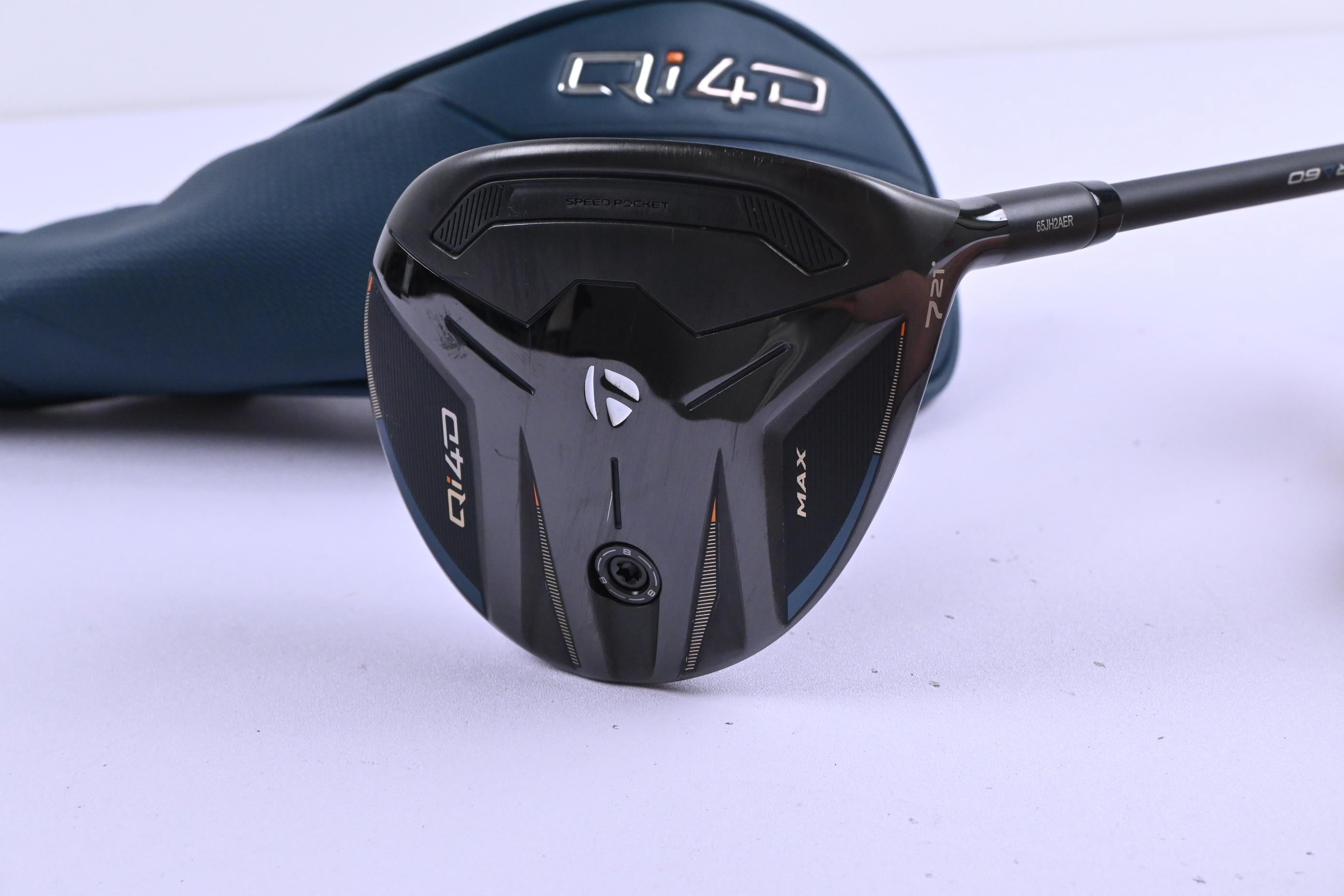 Taylormade Qi4D Max #7 Wood / 21 Degree / Stiff Flex REAX Blue 60 Shaft