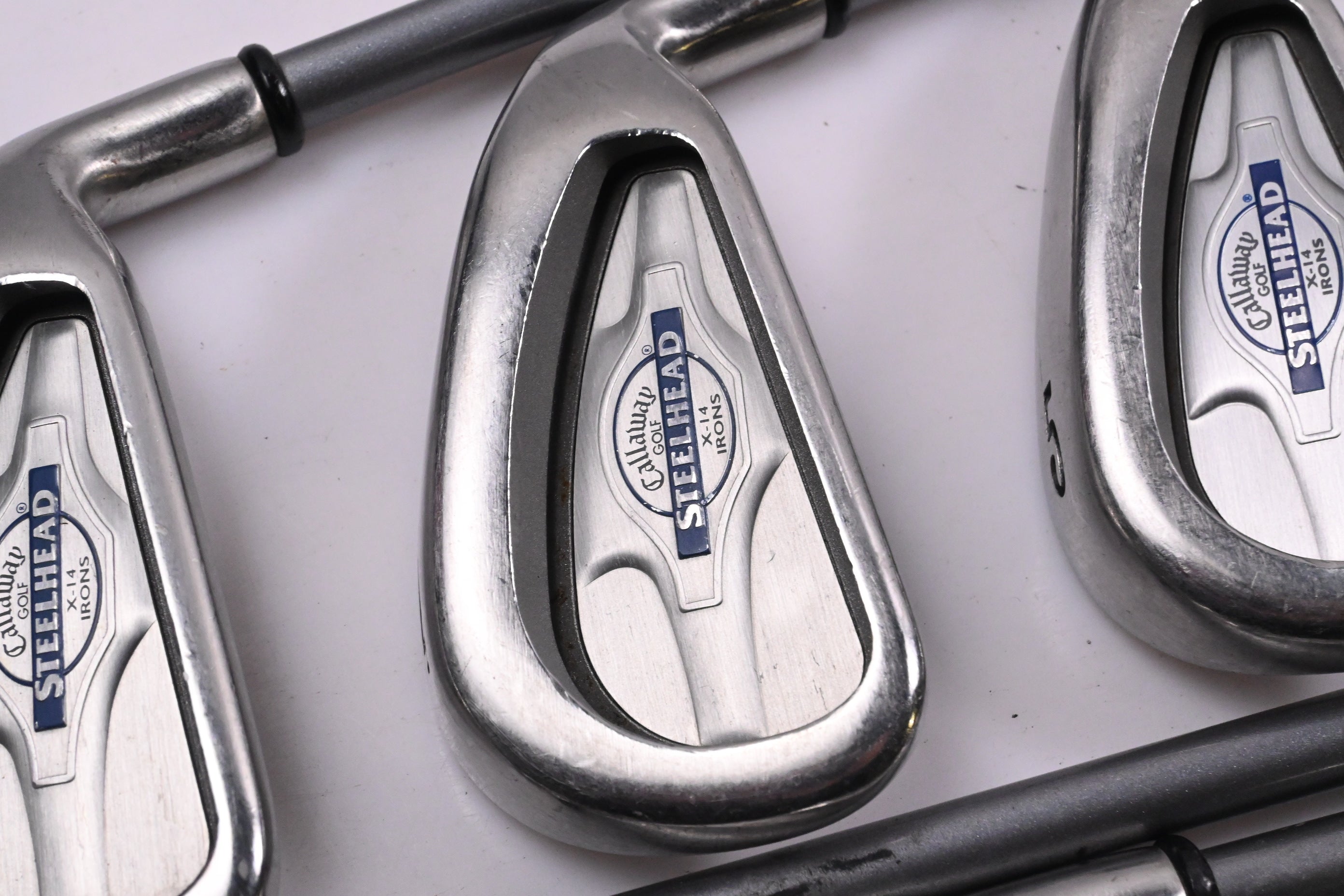 Callaway Steelhead X-14 Irons / 3-PW+SW+LW / Firm Flex Steelhead X-14 Shafts