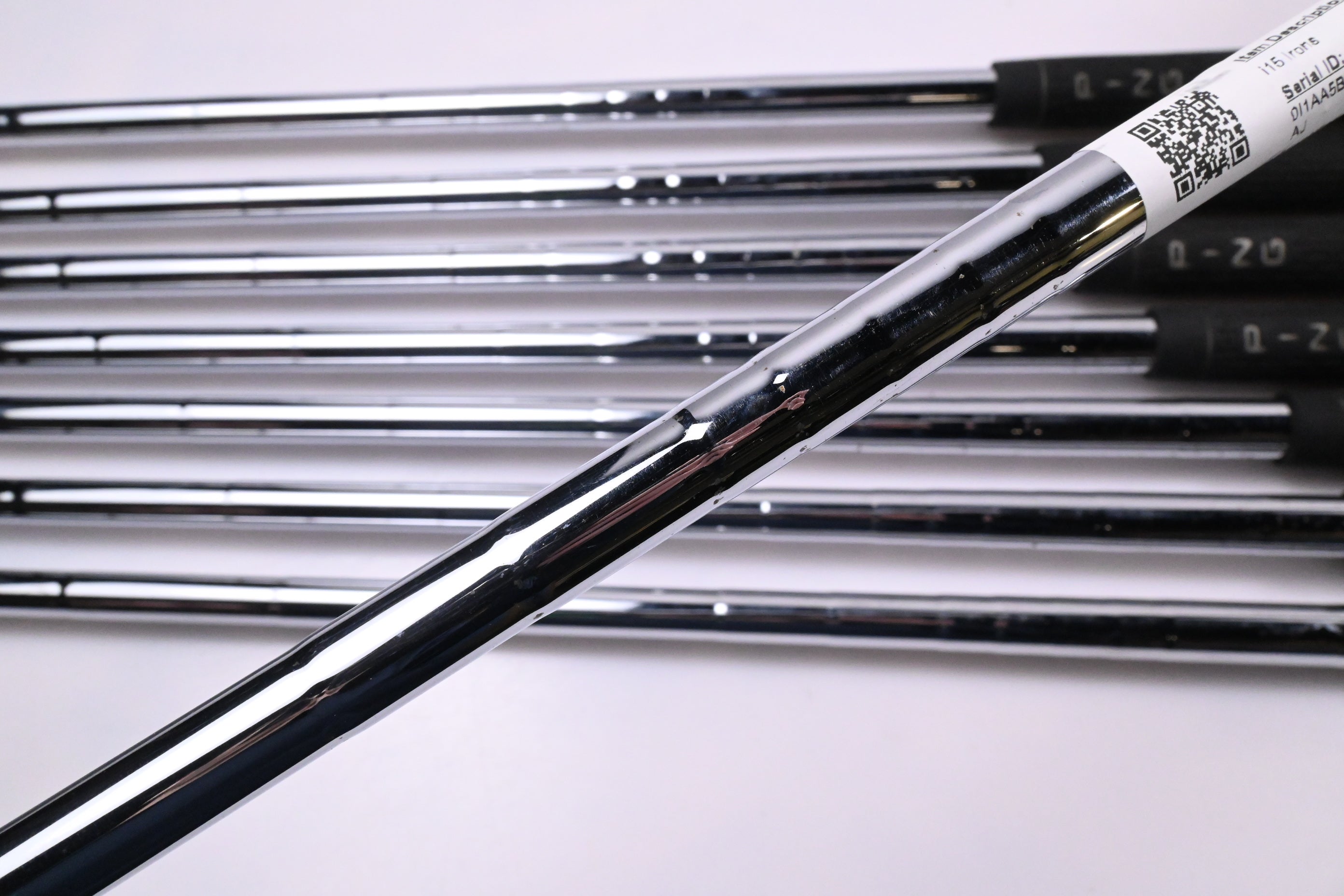 Ping i15 Irons / 3-PW / Blue Dot / Stiff Flex Ping AWT Shafts