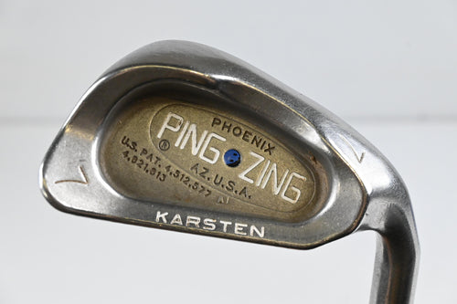 Ping Zing #7 Iron / Blue Dot / Stiff Flex Ping Shaft