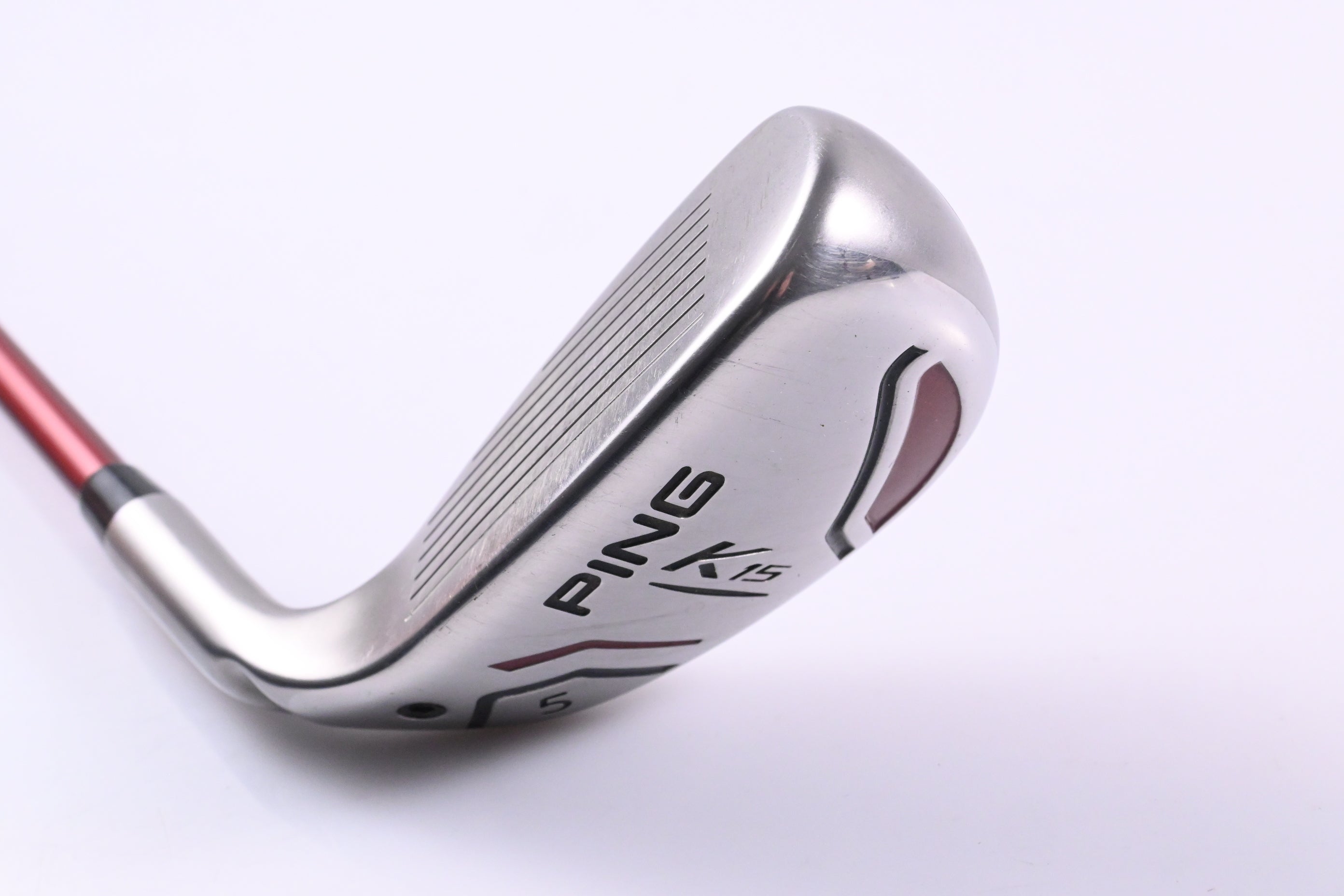 Left Hand Ping K15 #5 Hybrid / 27 Degree / Regular Flex Ping TFC 149 Shaft