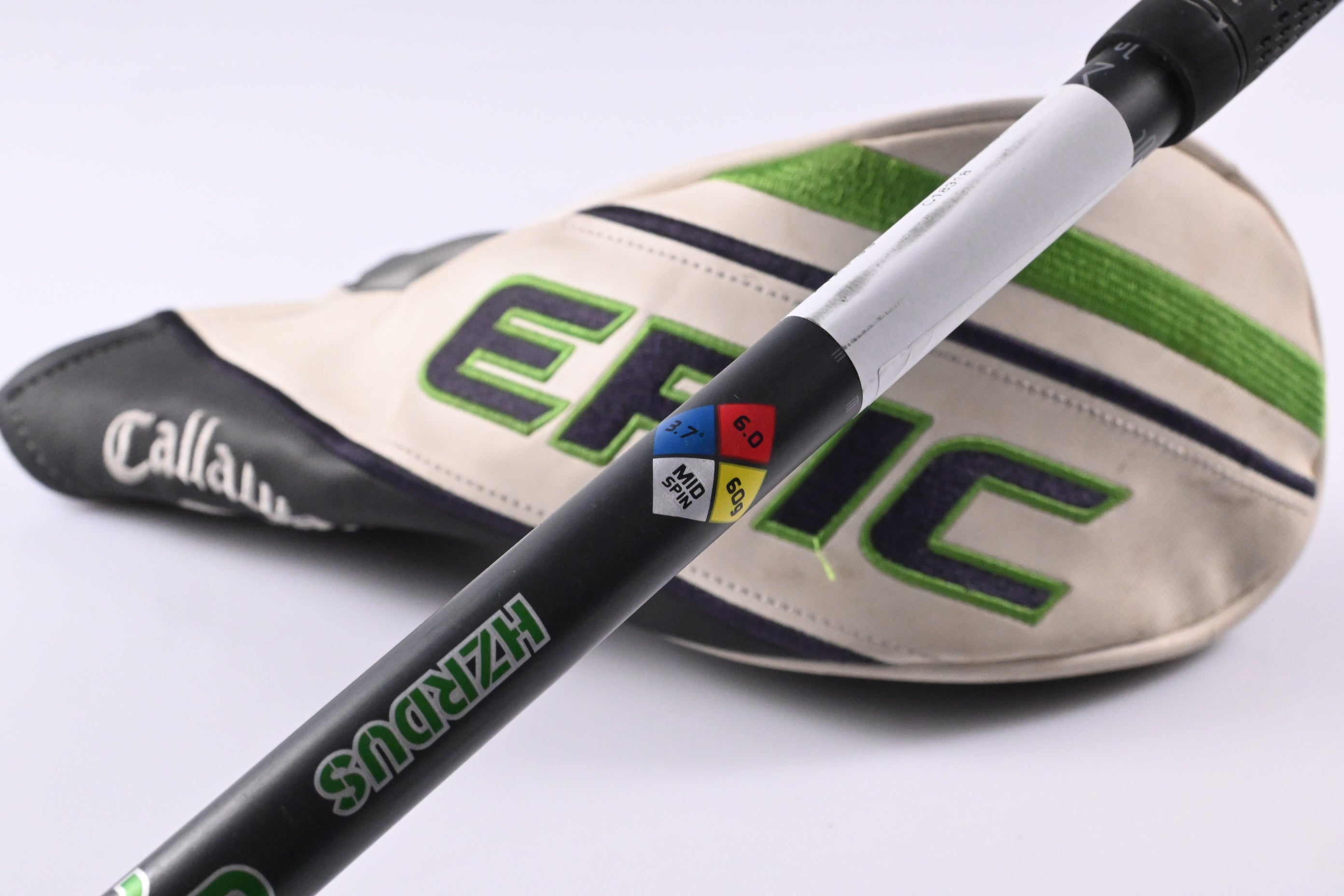 Callaway Epic Max #3 Wood / 15 Degree / Stiff Flex HZRDUS iM10 Smoke 60 Shaft