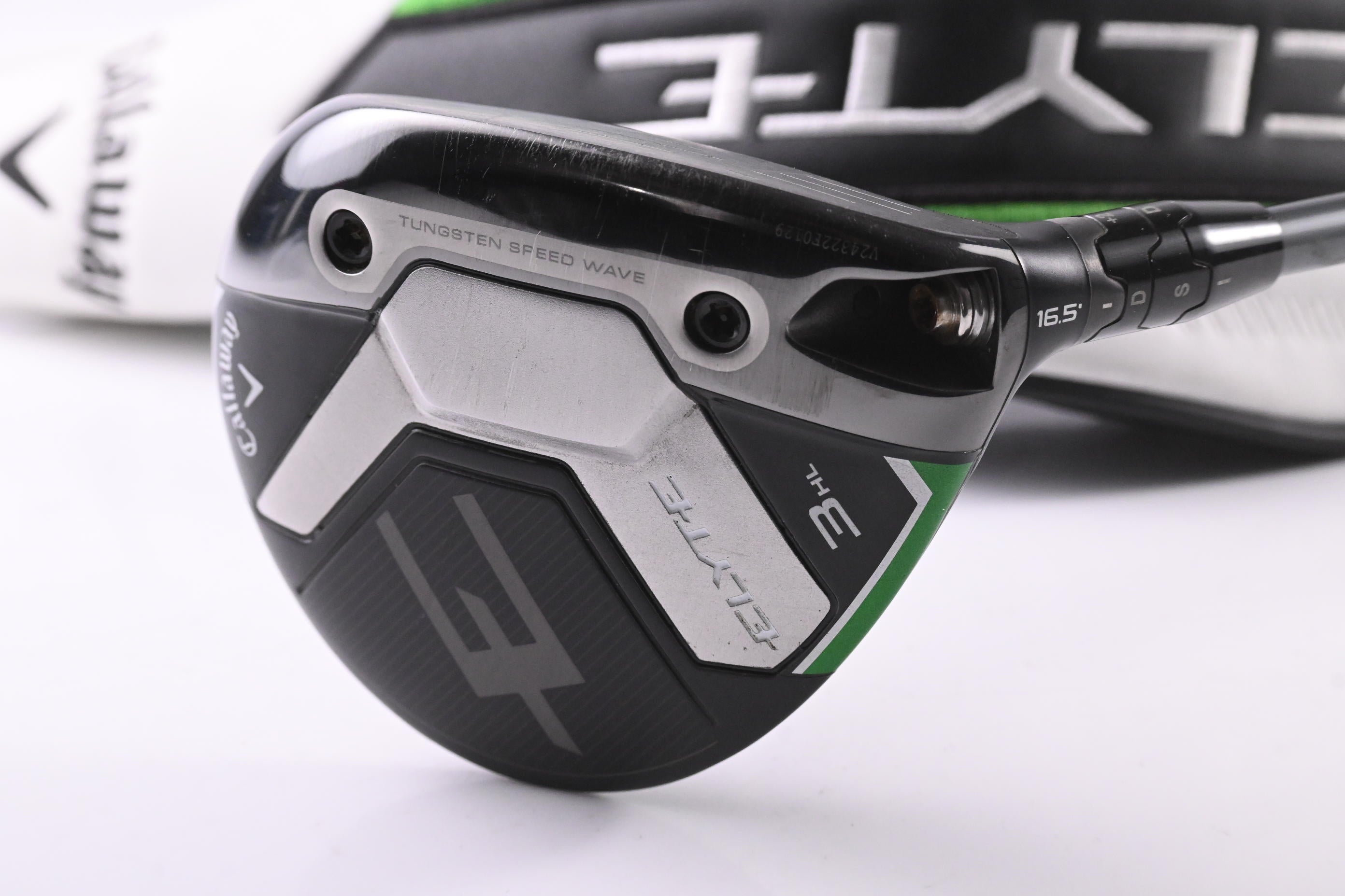 Callaway Elyte #3 Wood / 16.5 Degree / Regular Flex Denali Charcoal 60 Shaft