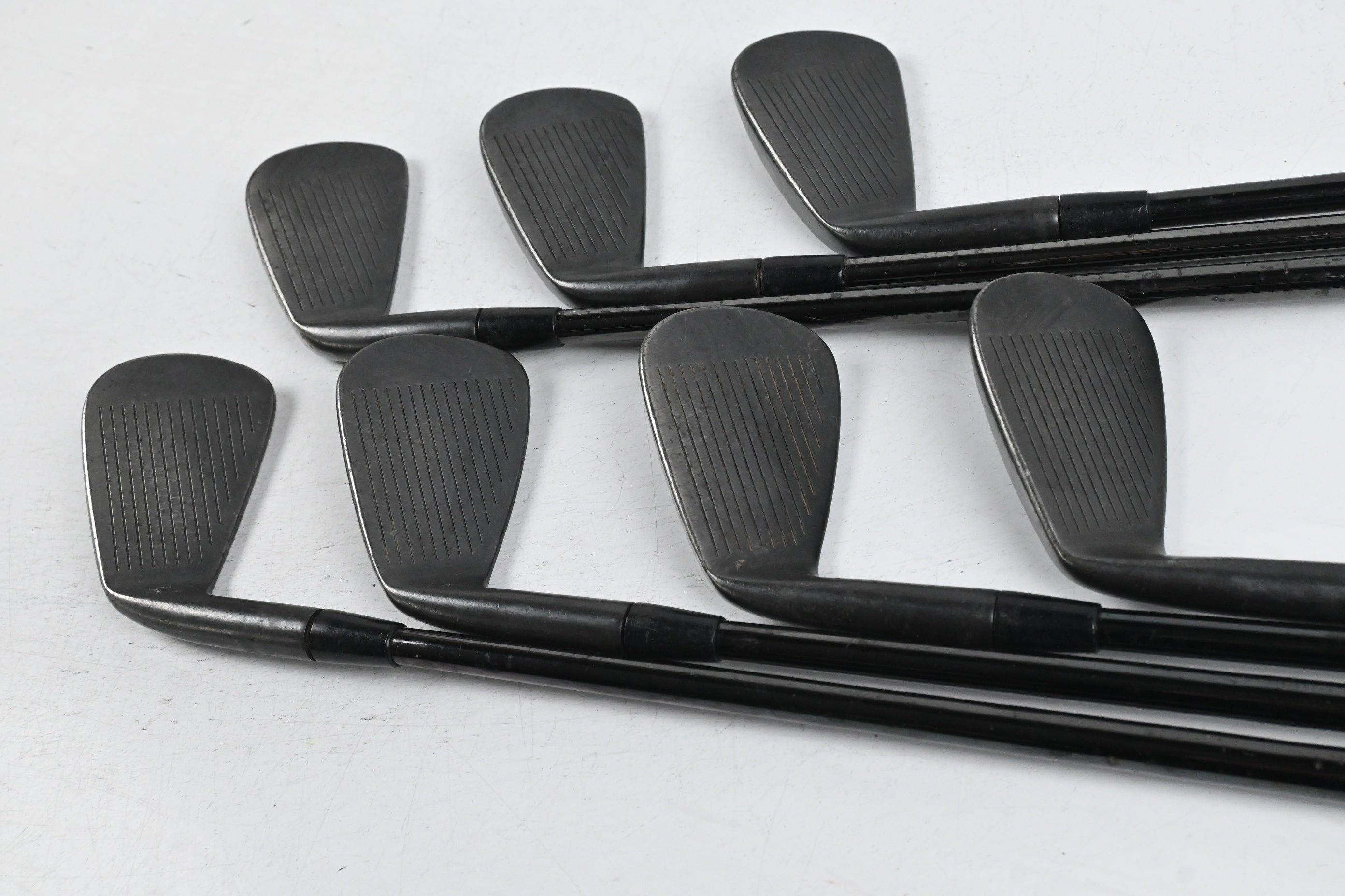 Cobra King Forged CB/MB Black Irons / 4-PW / Regular Flex KBS $-Taper 110 Shafts