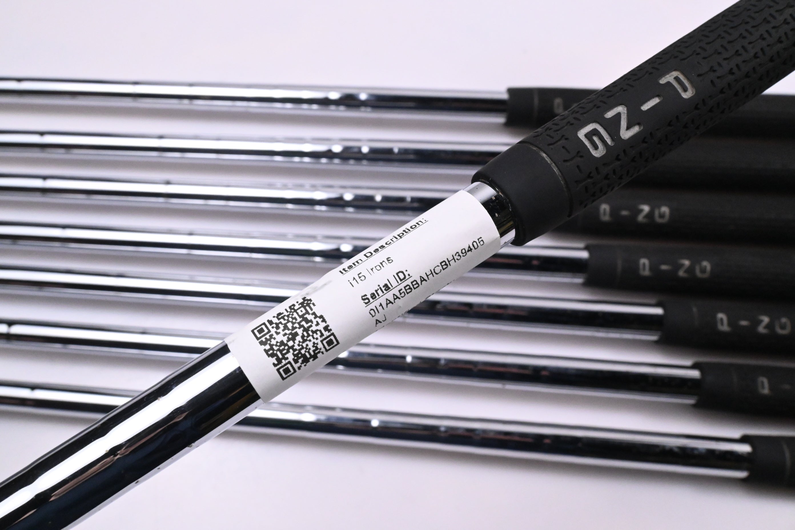 Ping i15 Irons / 3-PW / Blue Dot / Stiff Flex Ping AWT Shafts
